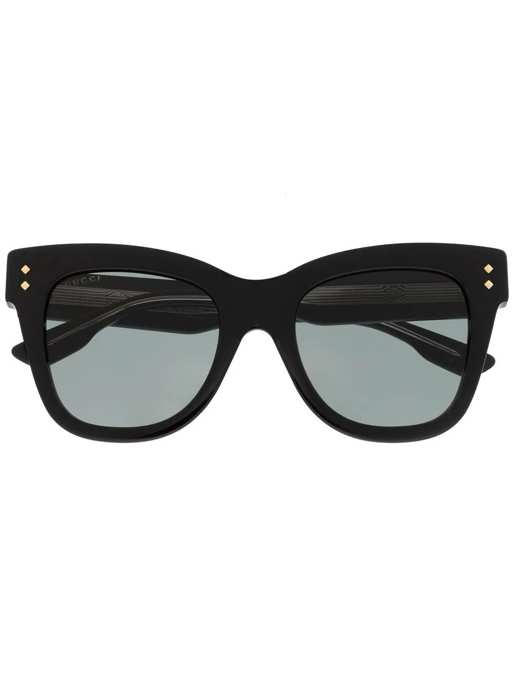 square-frame sunglasses - 1