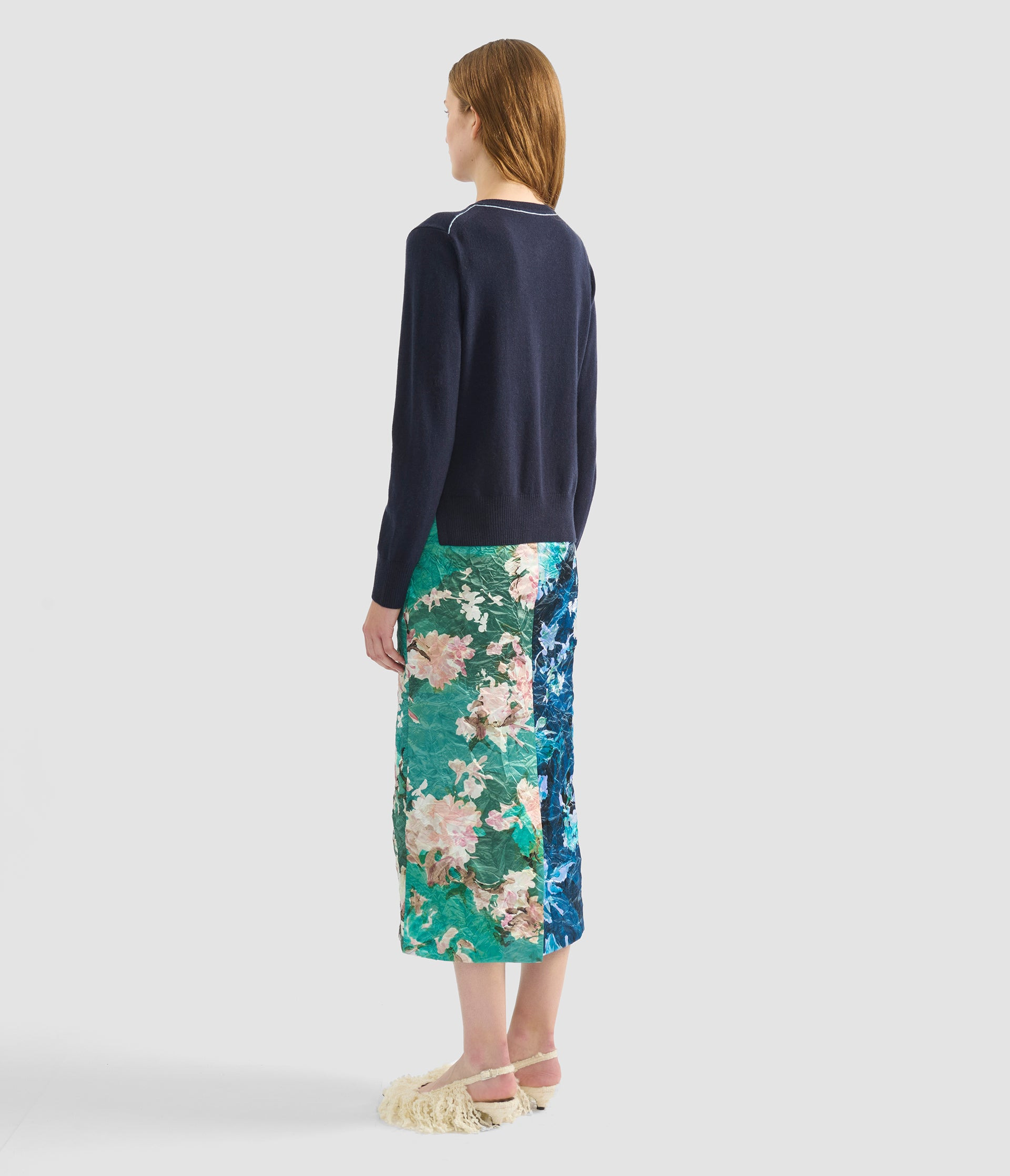 PENCIL MIDI SKIRT - 3