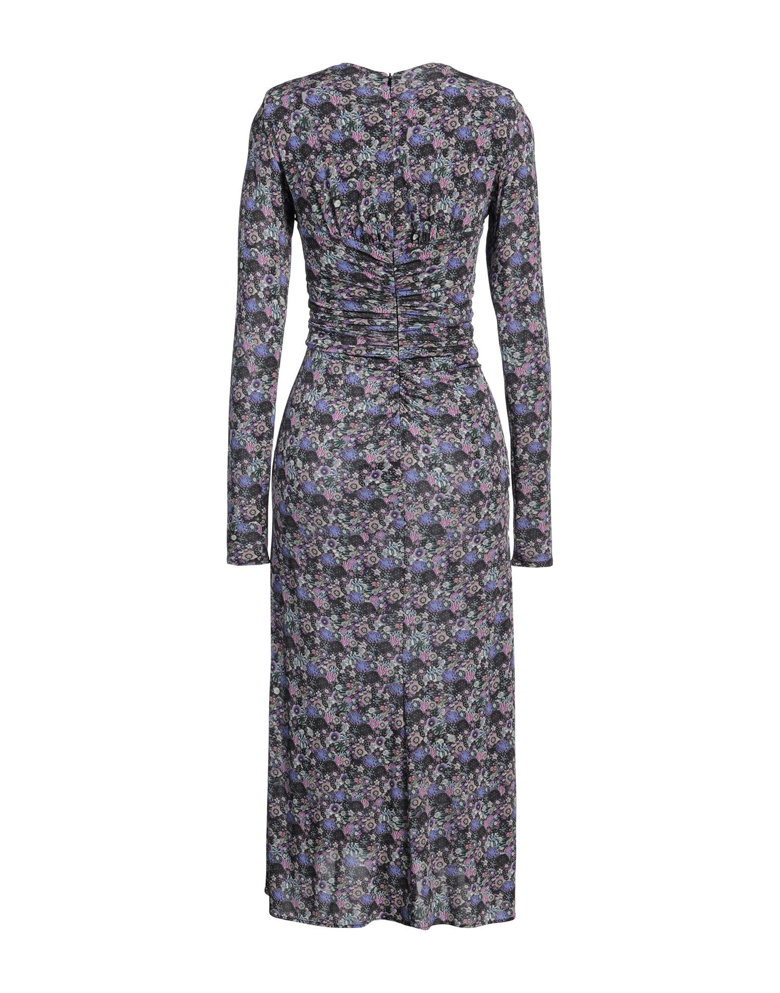 Purple Women's Midi Dress - 2