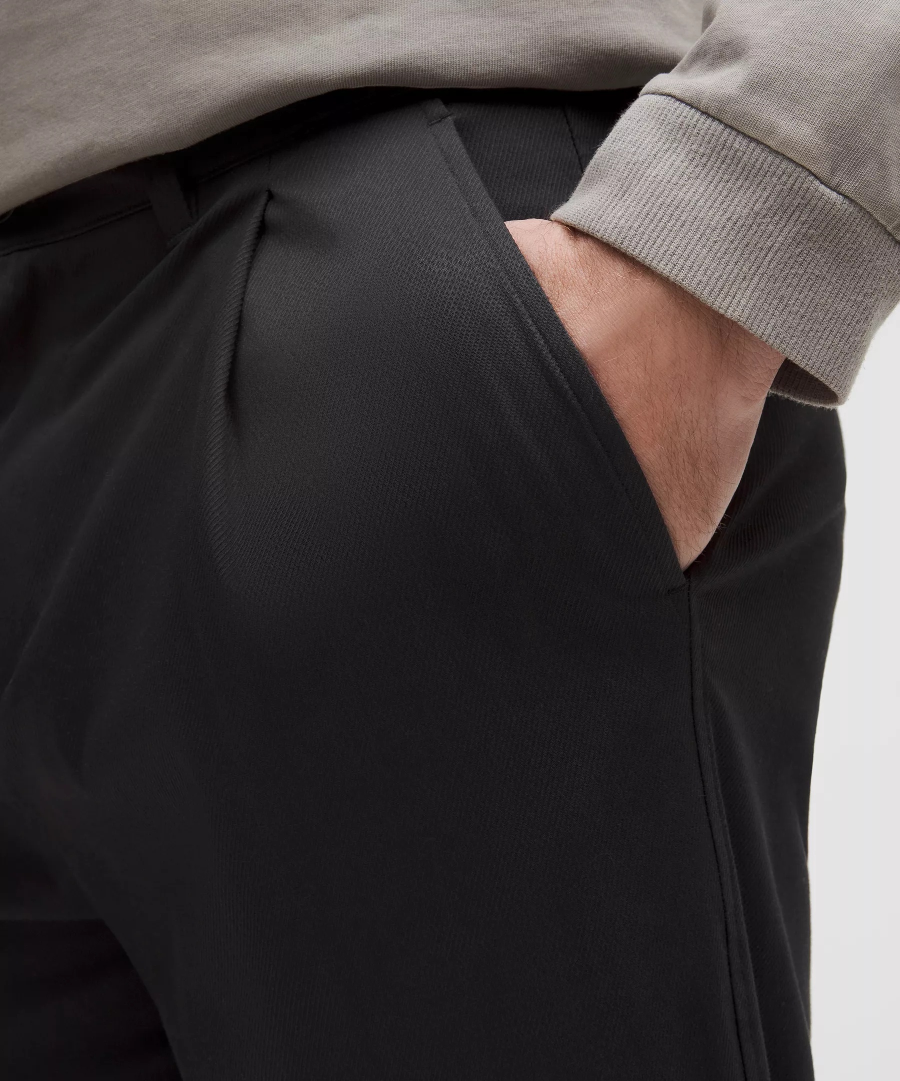 Cotton Twill Pleat-Front Trouser *Regular - 4