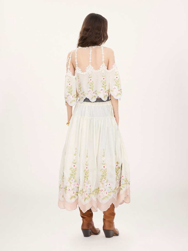 CUT-OUT CROPPED TOP IN TECHNICAL TAFFETA 4