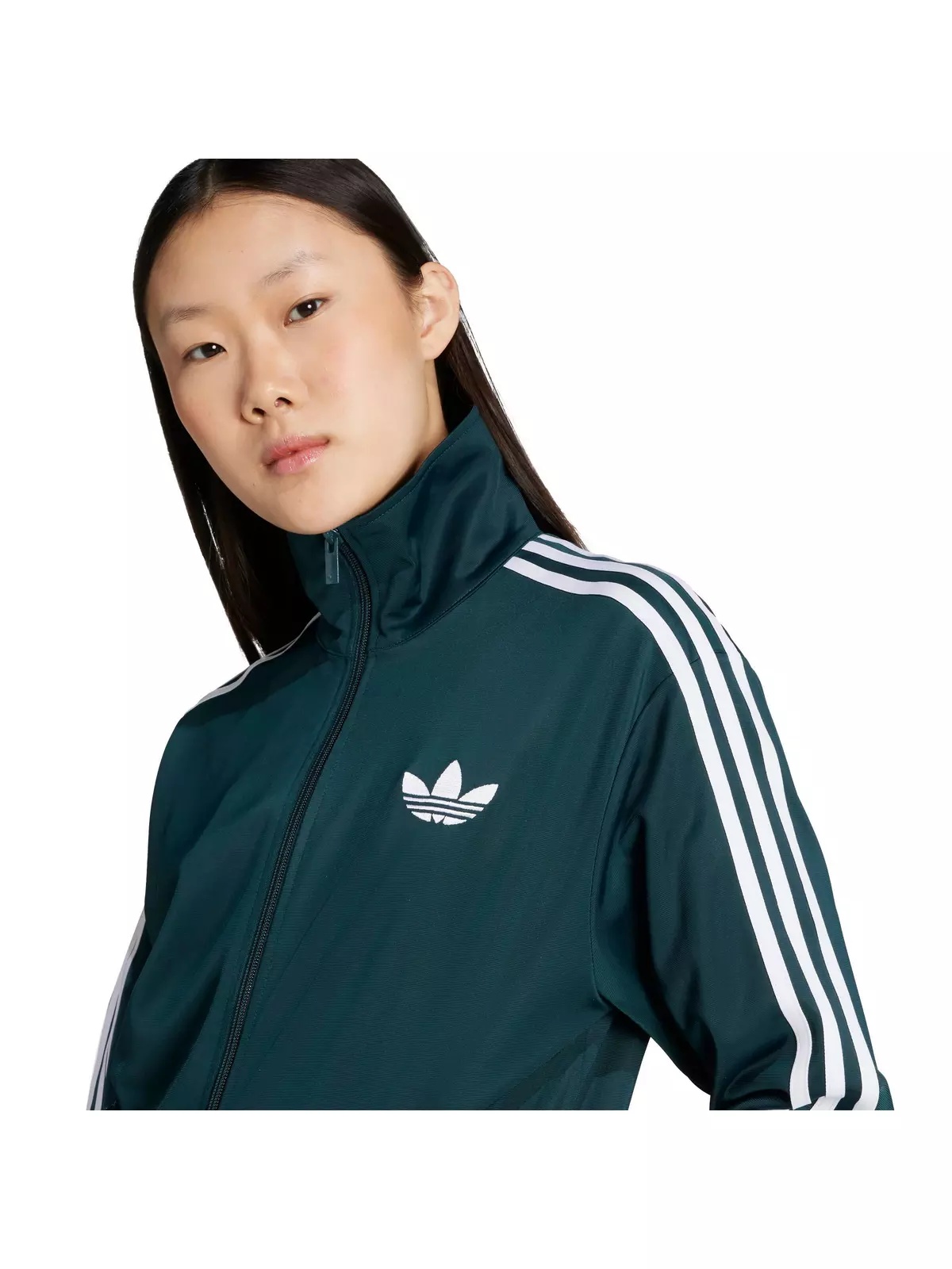 Originals Women's Adicolor Classic Firebird Loose Track Top -Green/White - 3