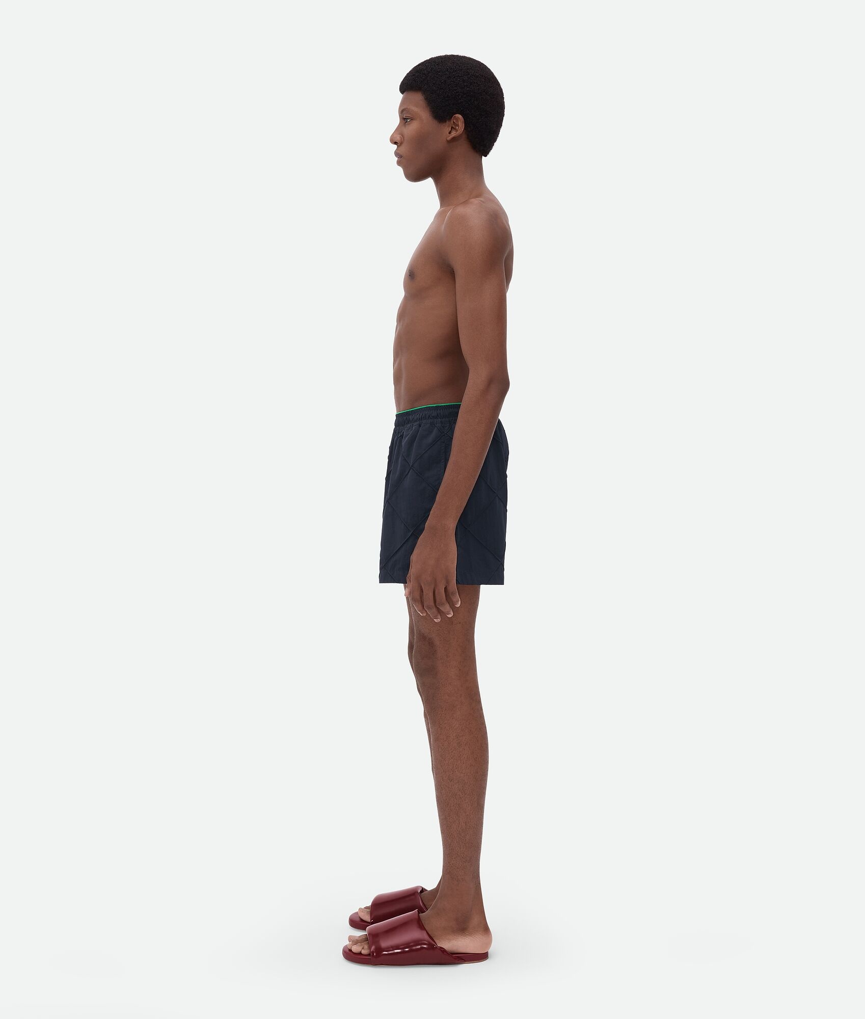 intreccio nylon swim shorts - 2