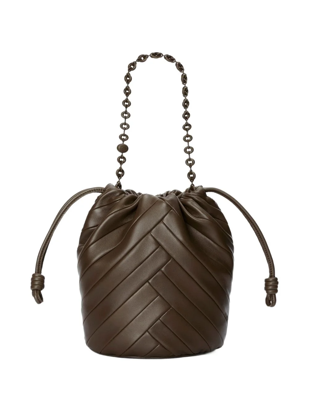medium Flamenco chain bucket bag - 1