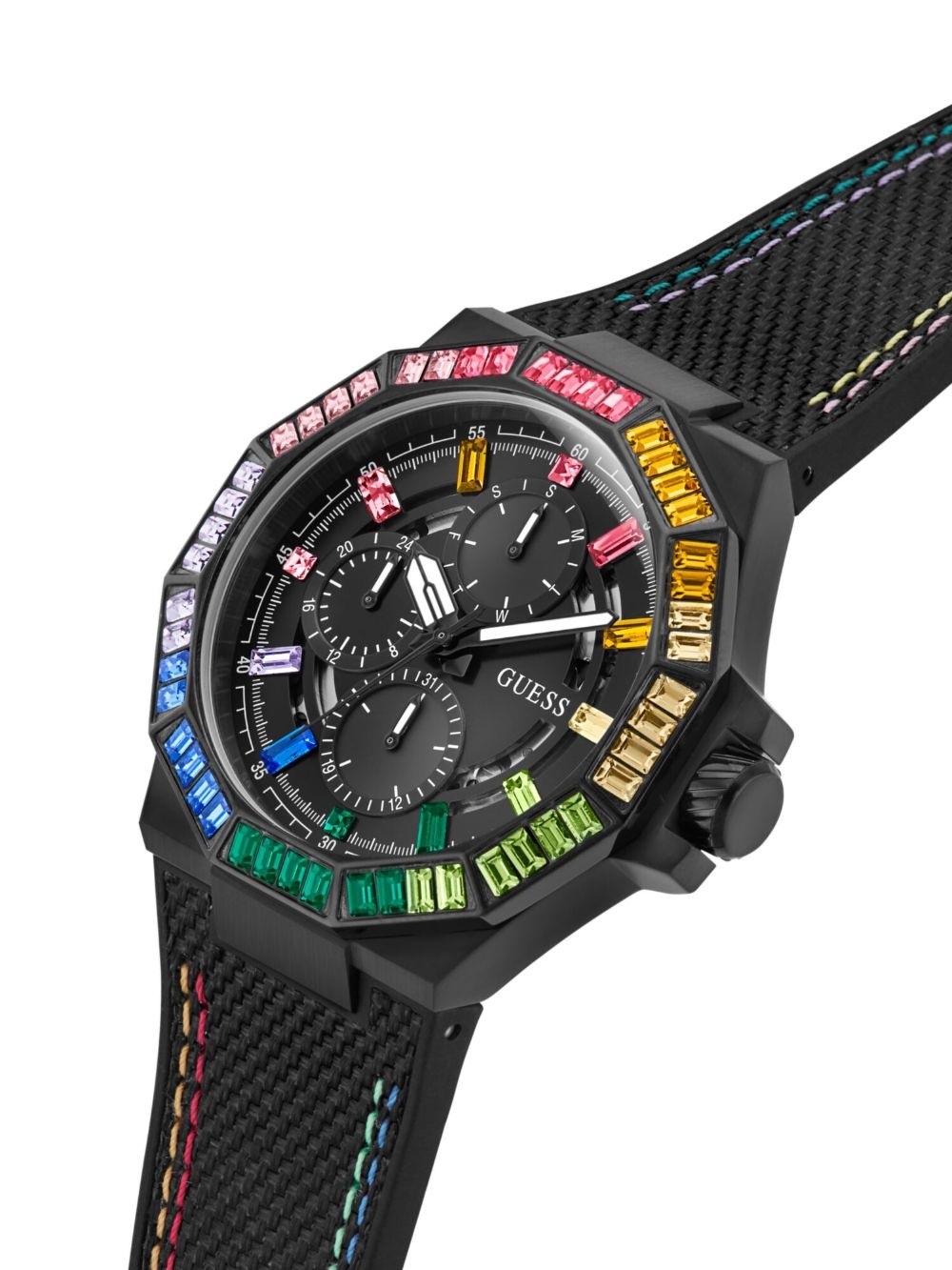 crystal-encrusted chronograph 46mm - 5