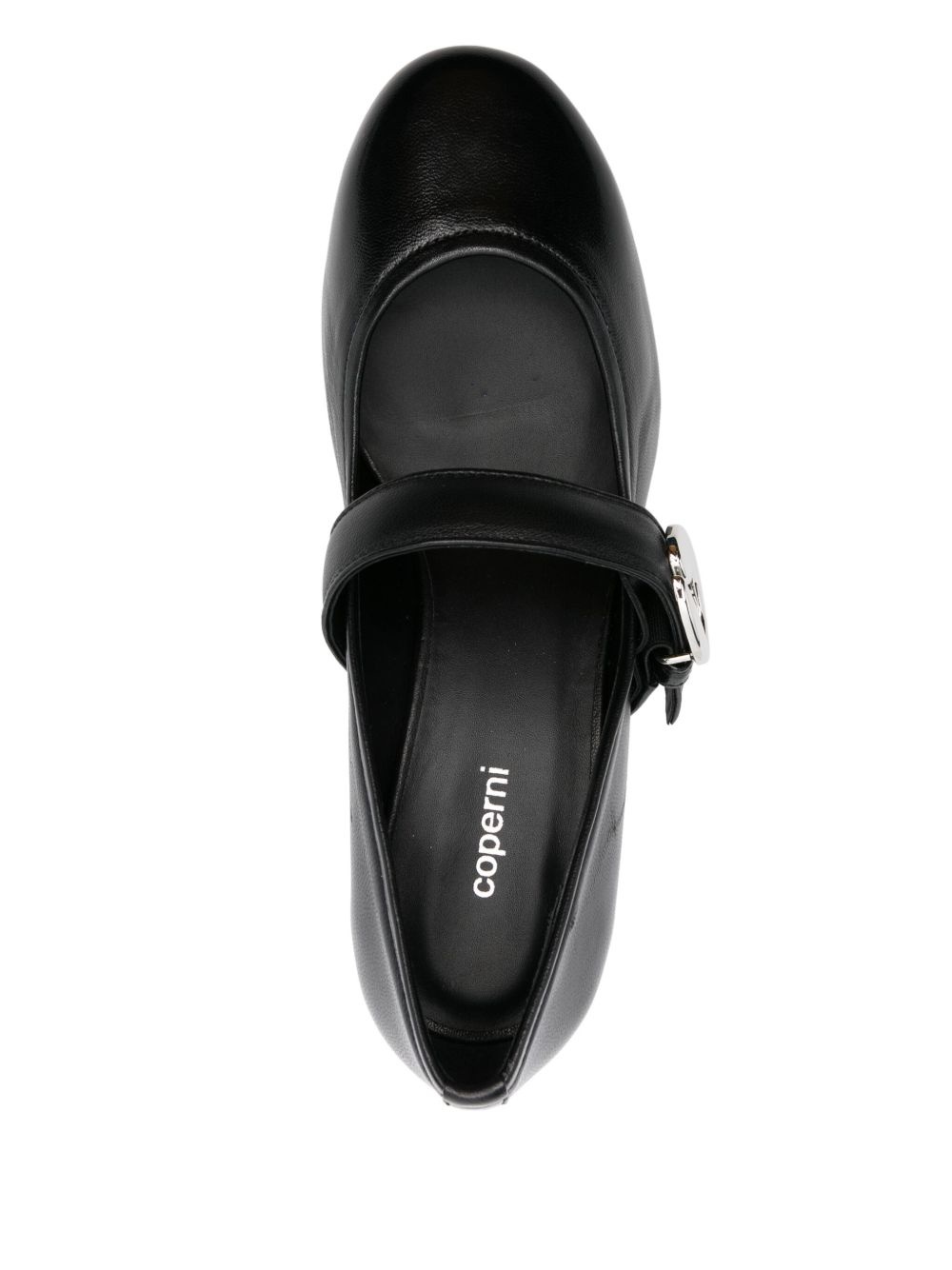 50mm leather pumps - 4