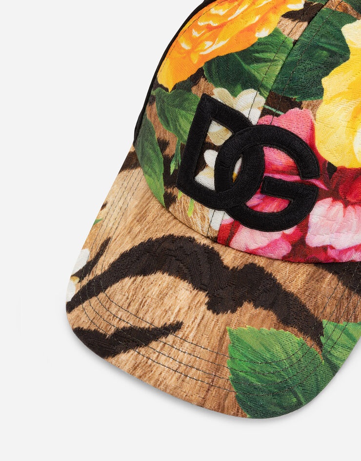 Brocade baseball cap with DG embroidery - 3