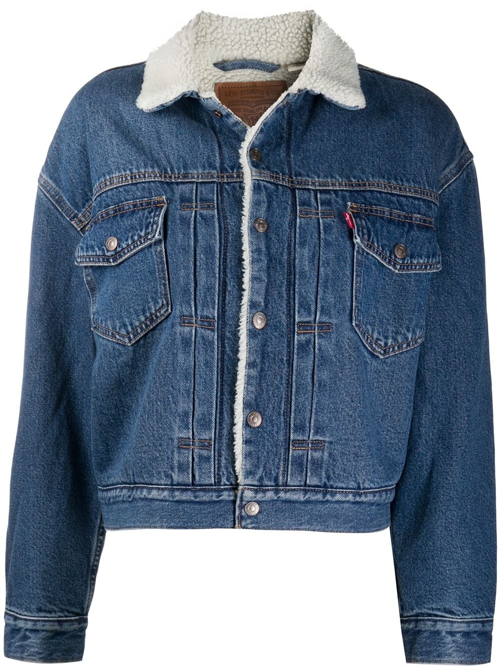 New Heritage Sherpa denim jacket - 1