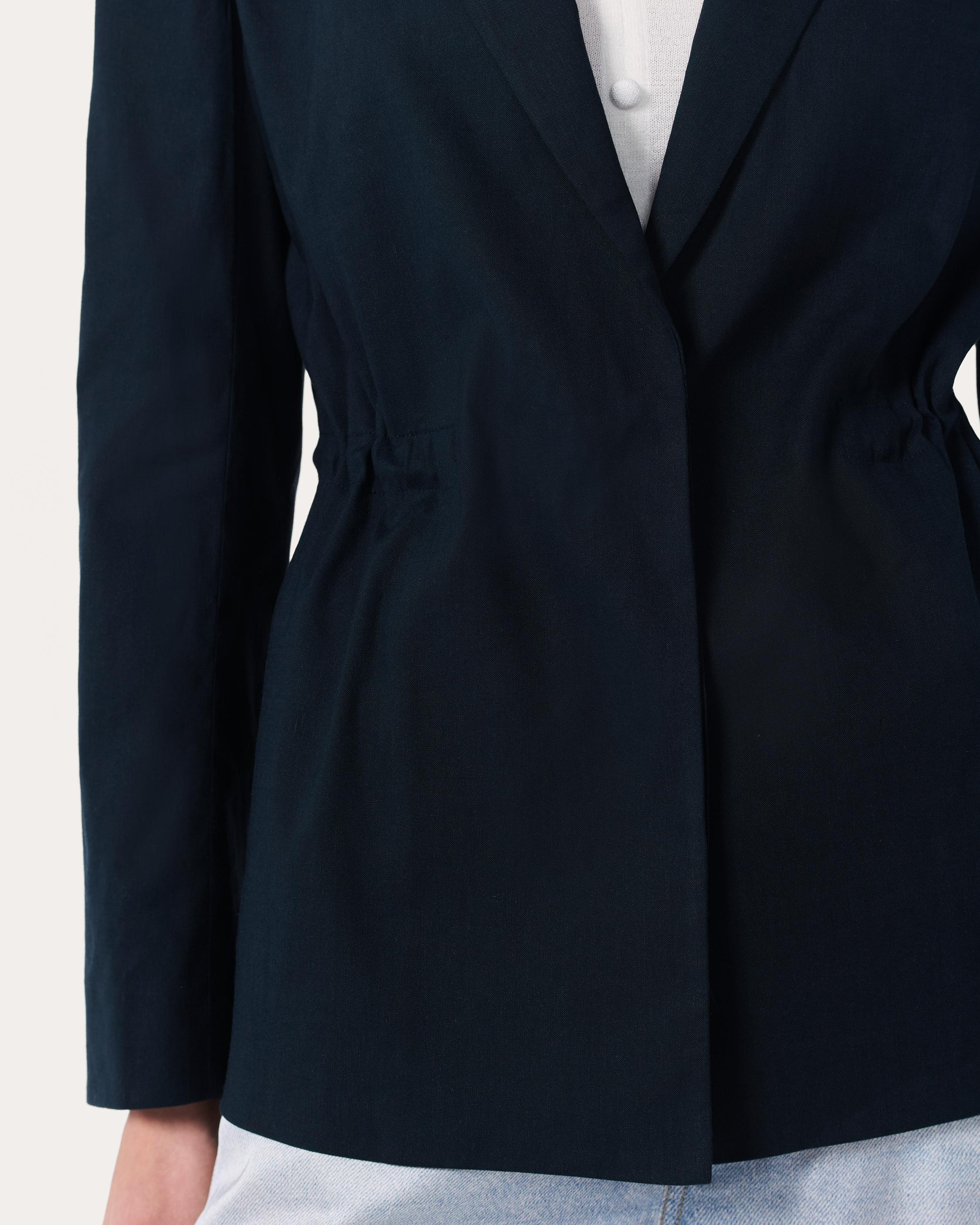 Spencer Linen-Blend Blazer - 4