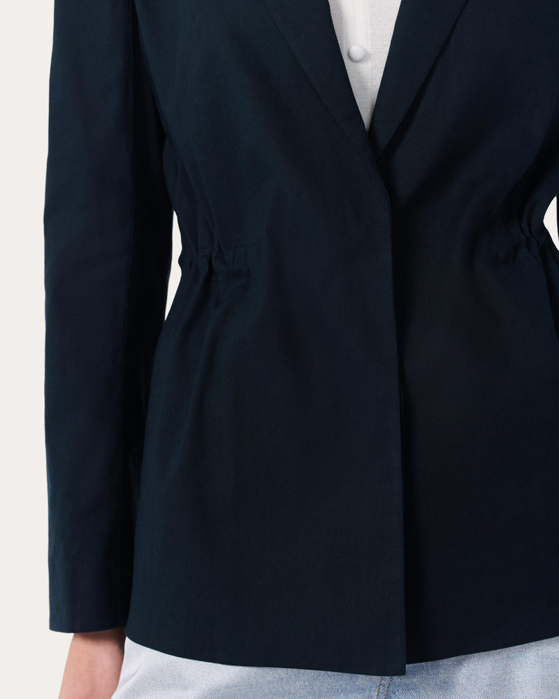 Spencer Linen-Blend Blazer 4