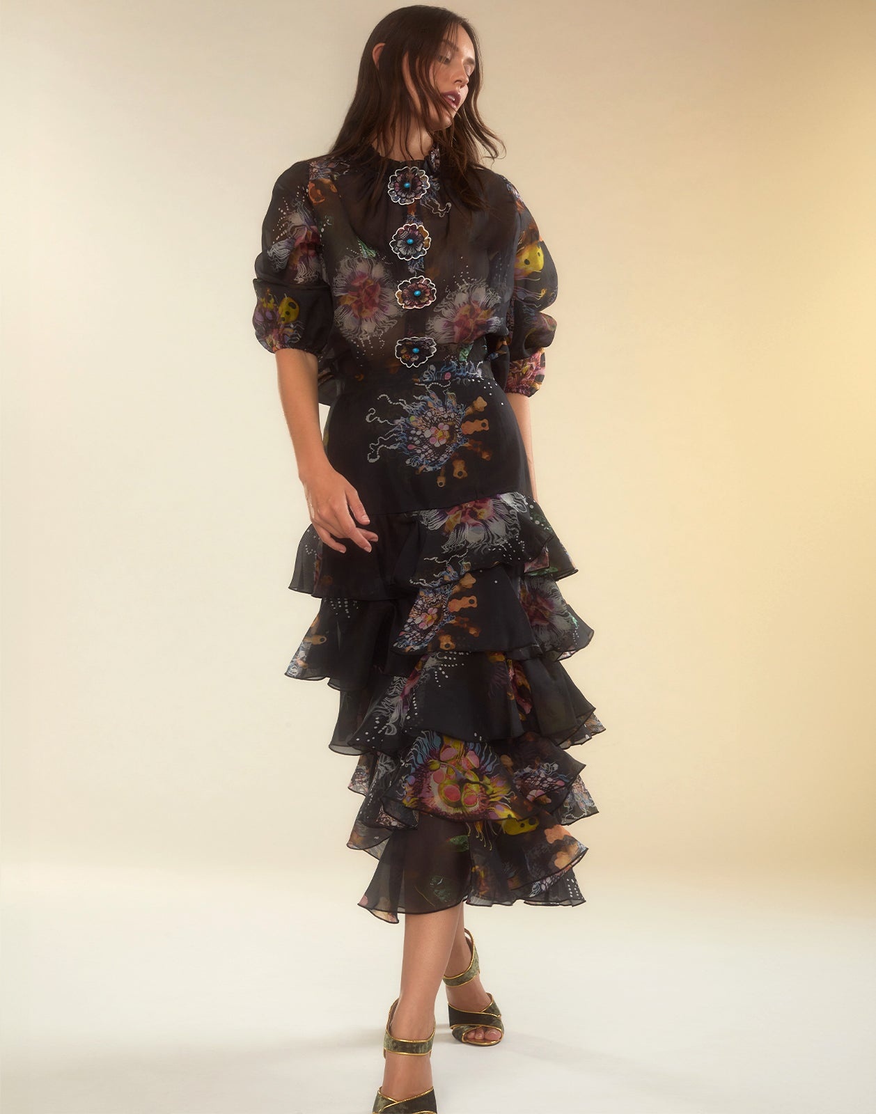 Prim Silk Organza Blouse - 4