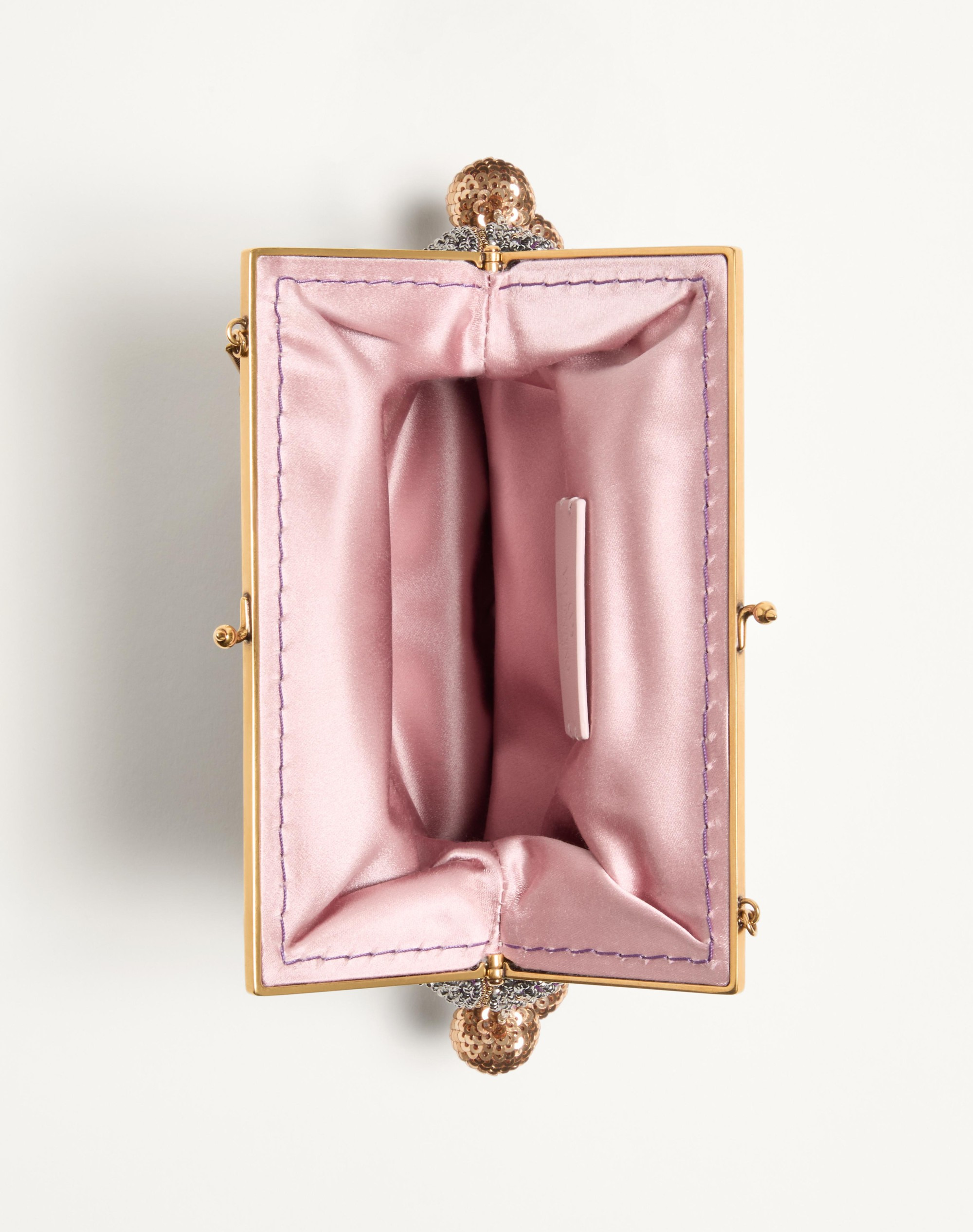 VALENTINO GARAVANI NELLCOTE FAIRYTALES VELVET CLUTCH WITH LE CHIEN DE LA MAISON EMBROIDERY - 6