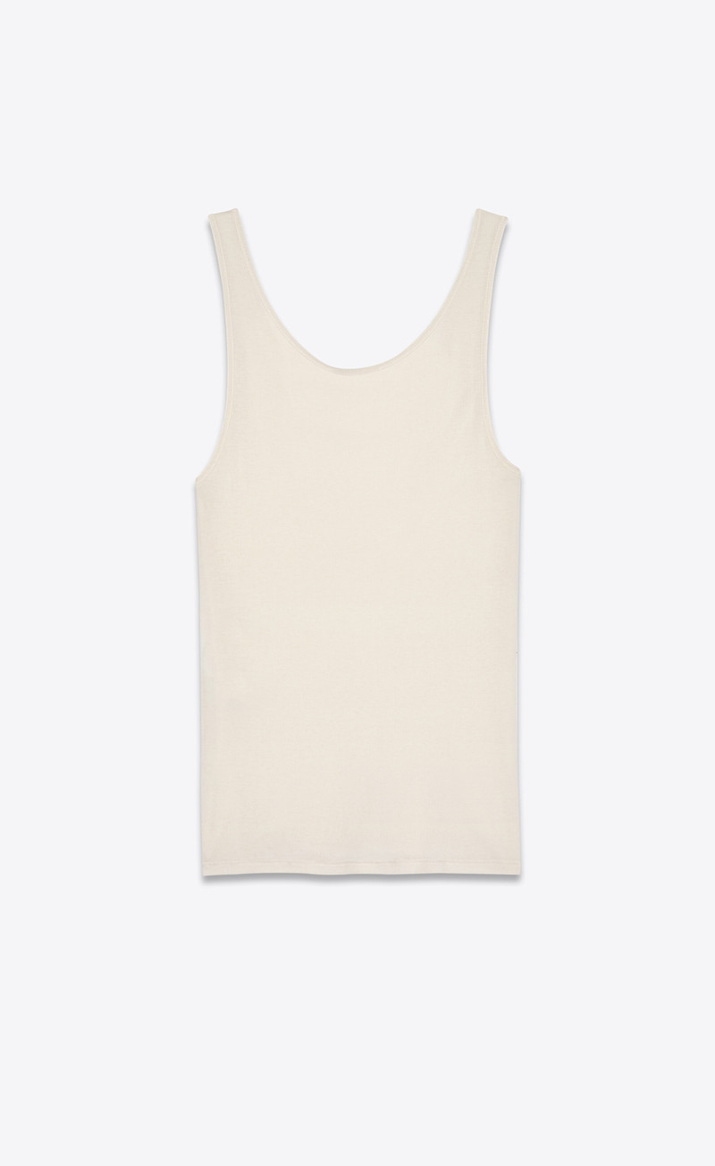 SAINT LAURENT tank top in jersey outlook