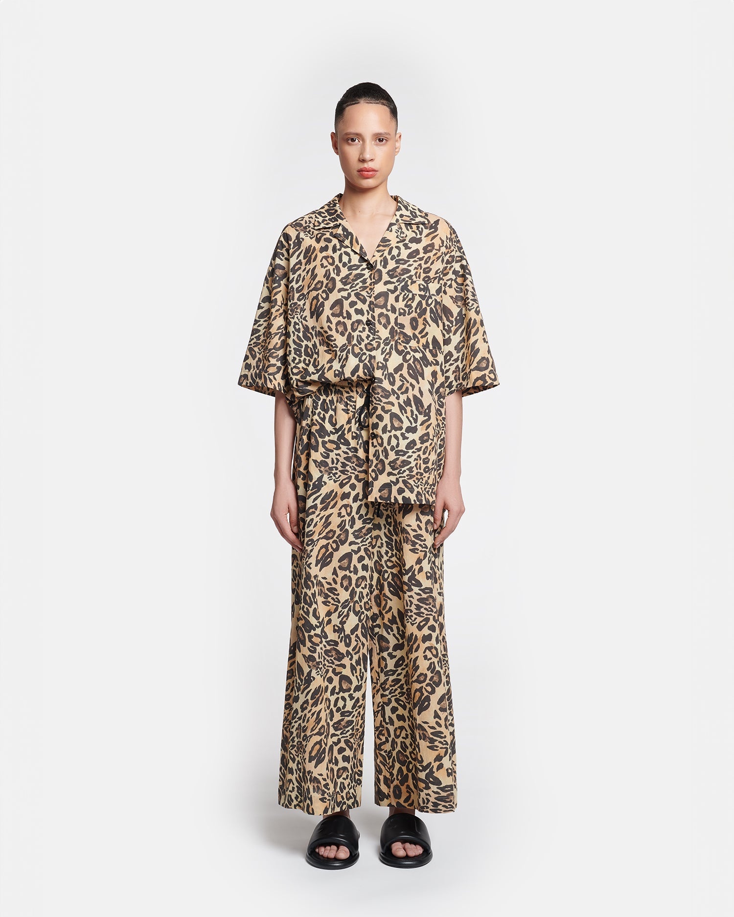 Printed Cotton-Voile Pants - 2