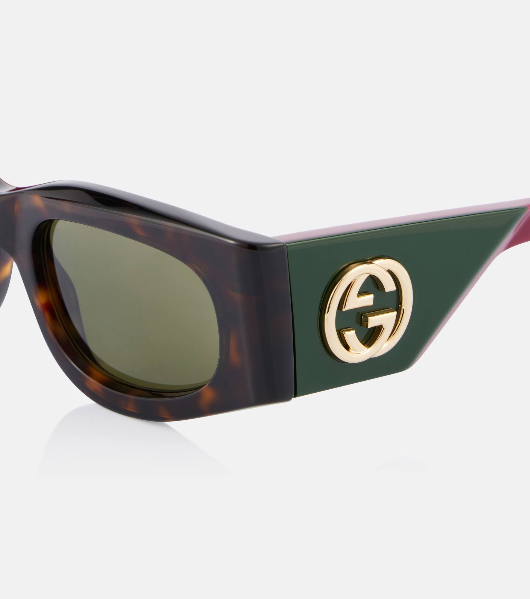 Interlocking G rectangular sunglasses - 2
