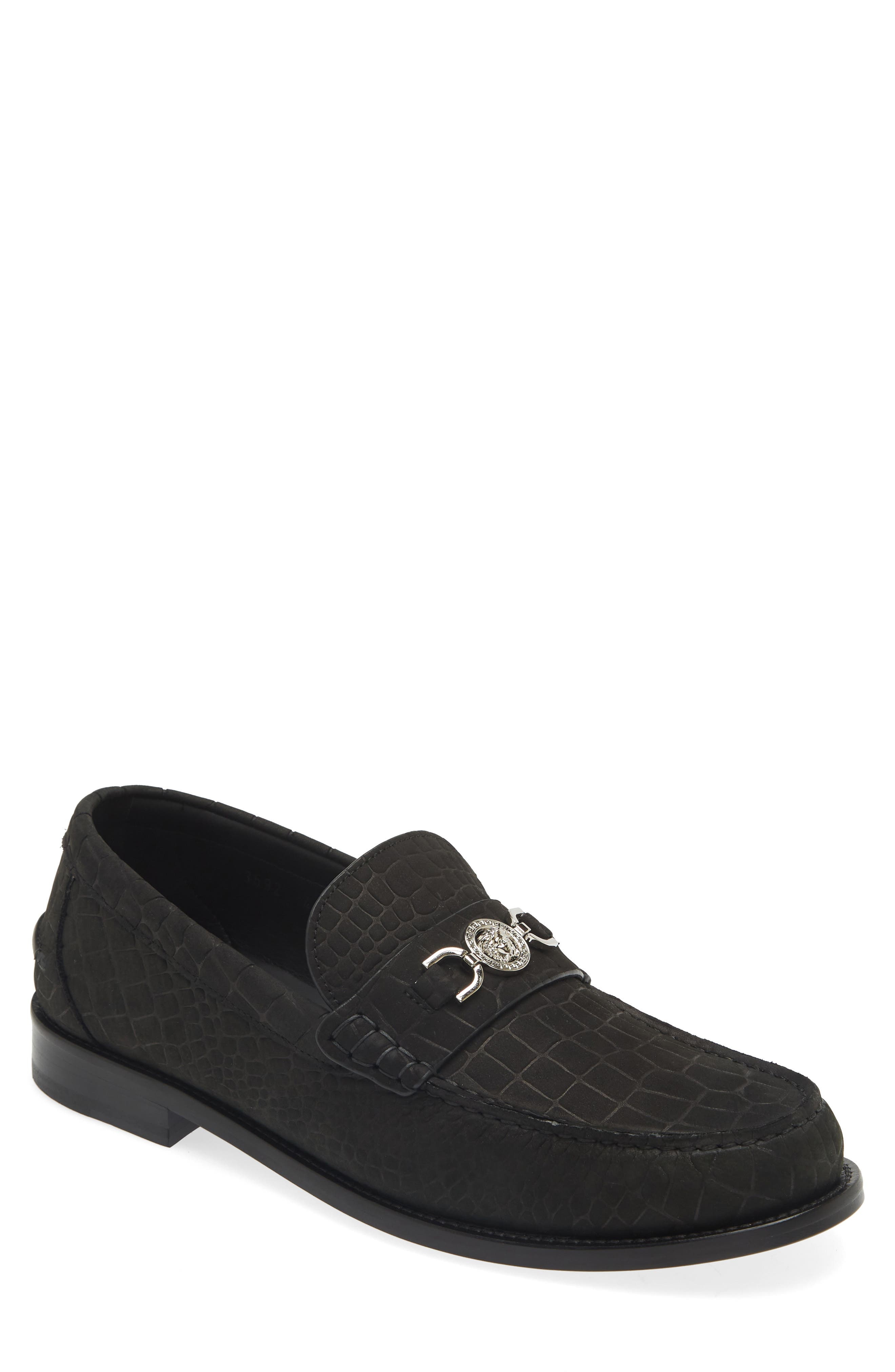 Versace Medusa '95 Loafer in Black-Palladium at Nordstrom - 1