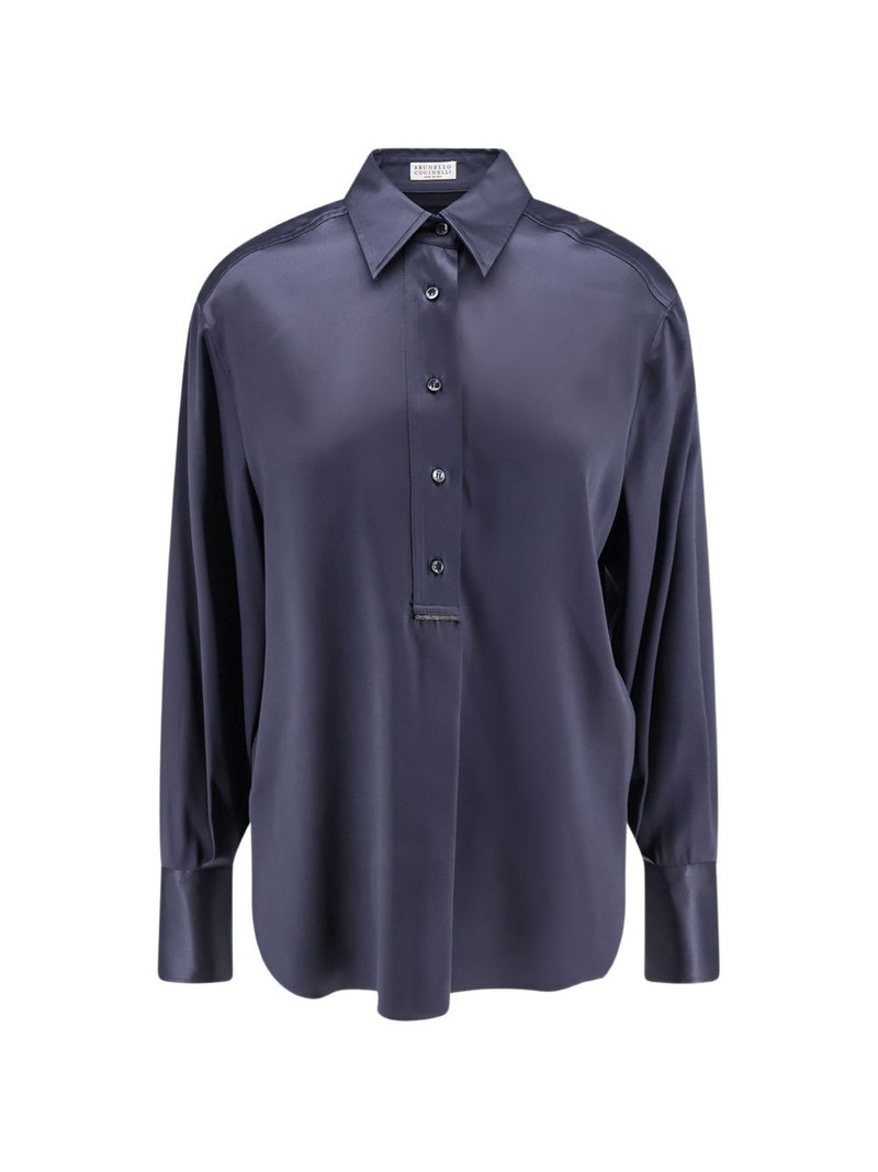 Monili-chain long-sleeved shirt 1