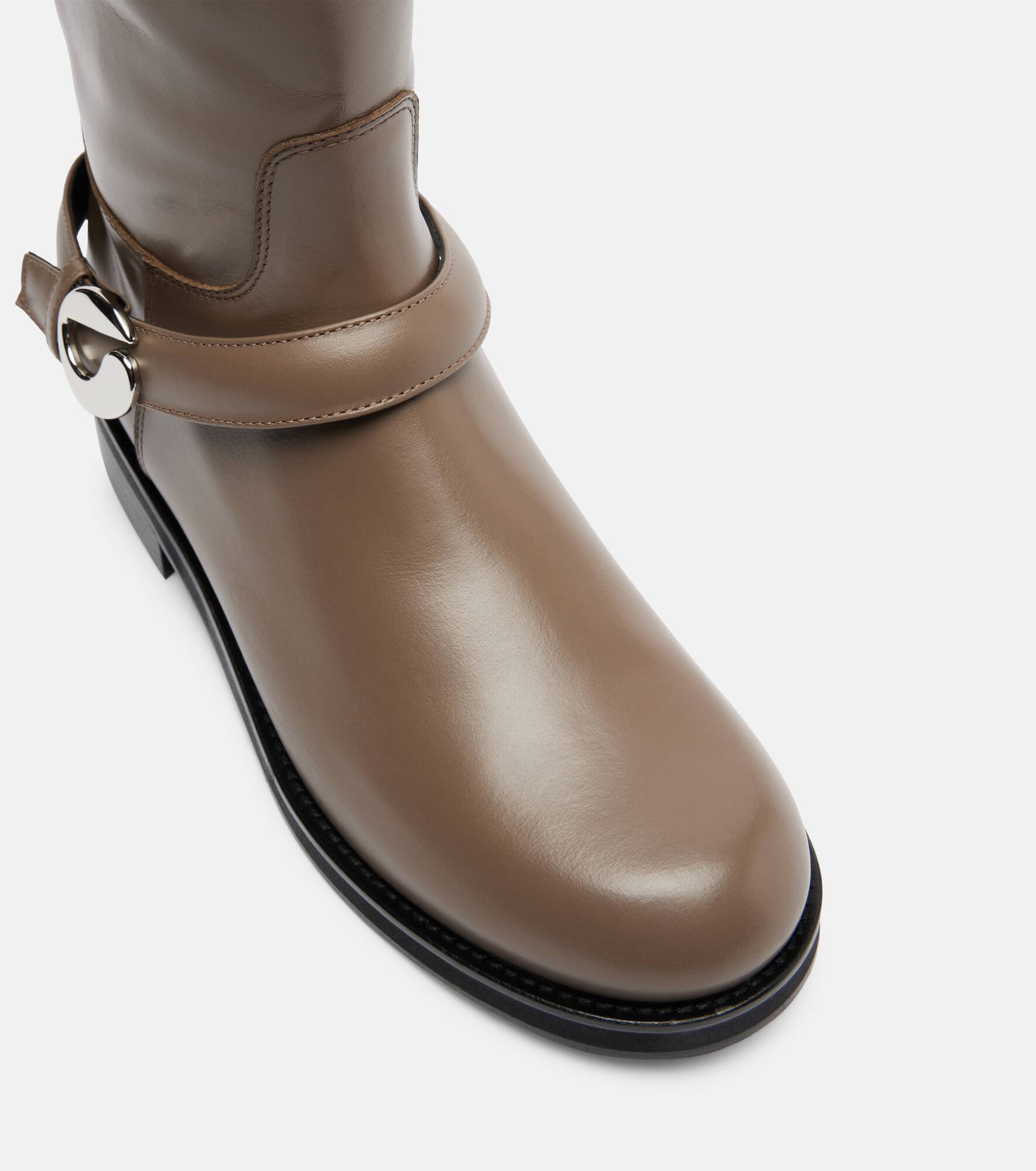 Cavalier leather knee-high boots - 5