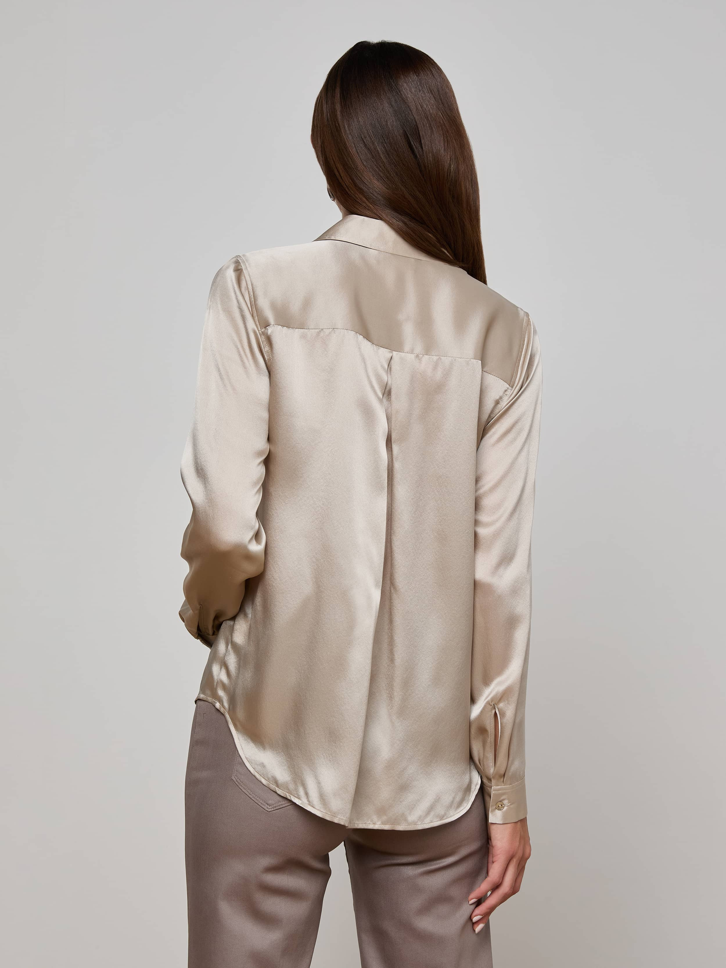Tyler Silk Blouse - 5