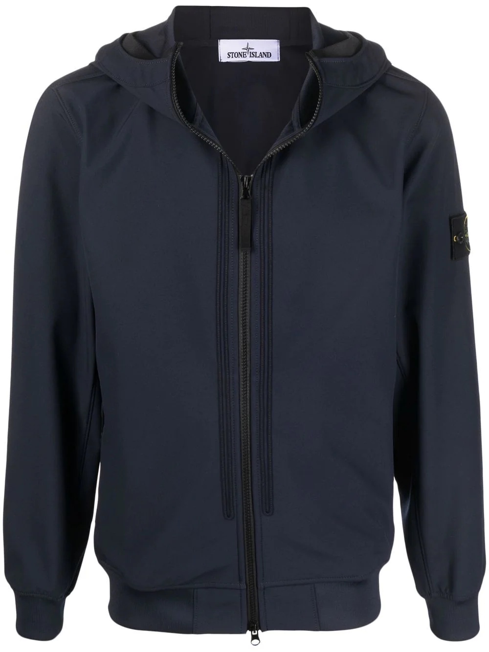 Compass badge hooded track jacket - 1