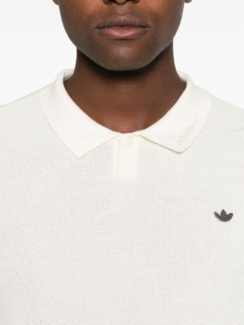 logo-plaque polo shirt 4