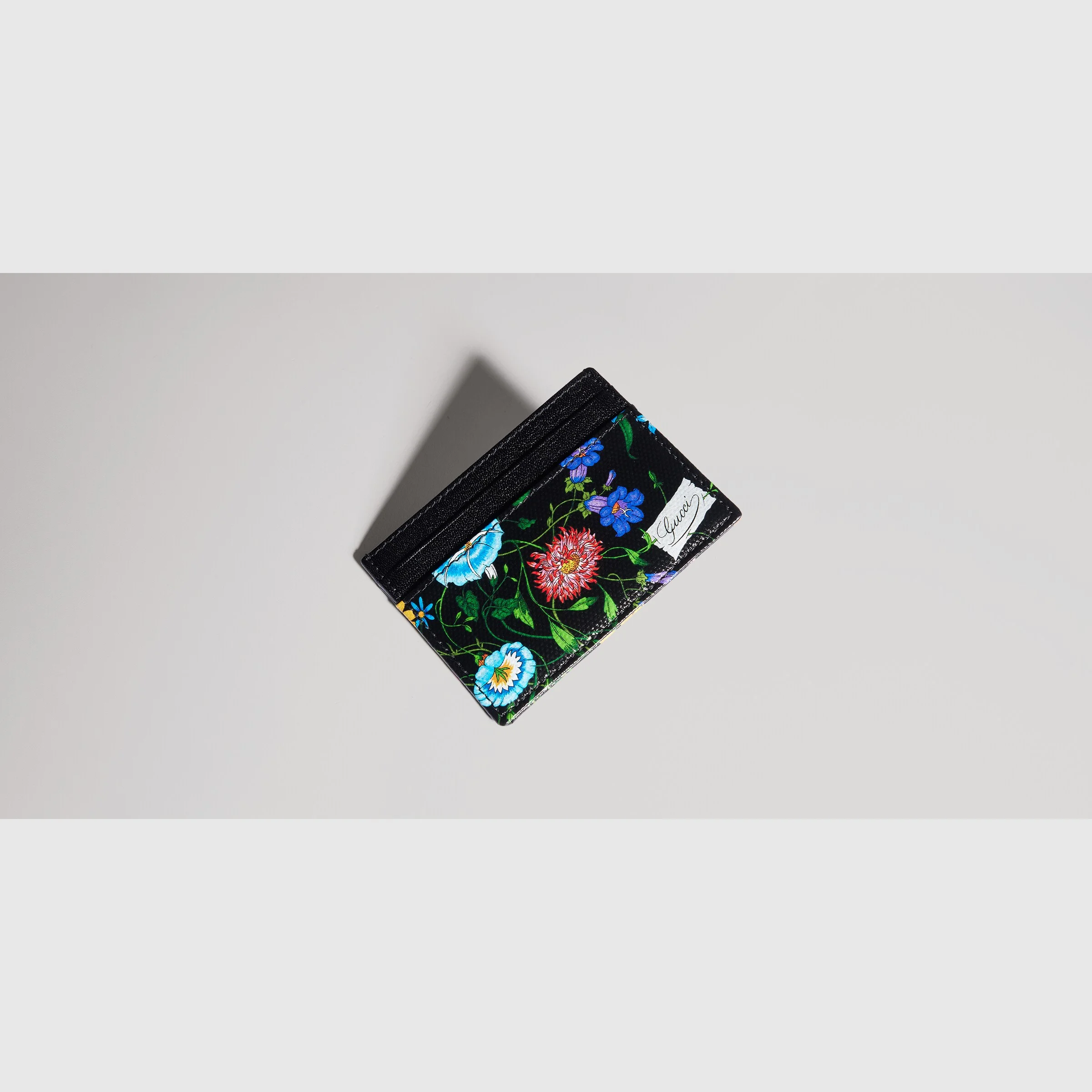 Flora-motif card case - 1