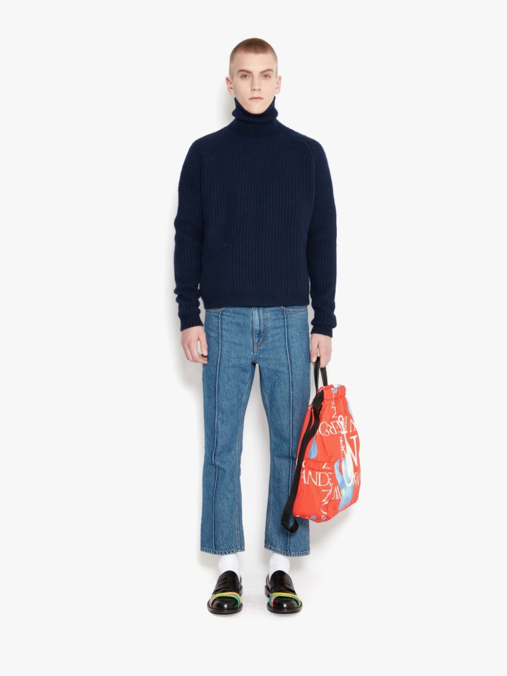 long-sleeve roll-neck jumper - 2