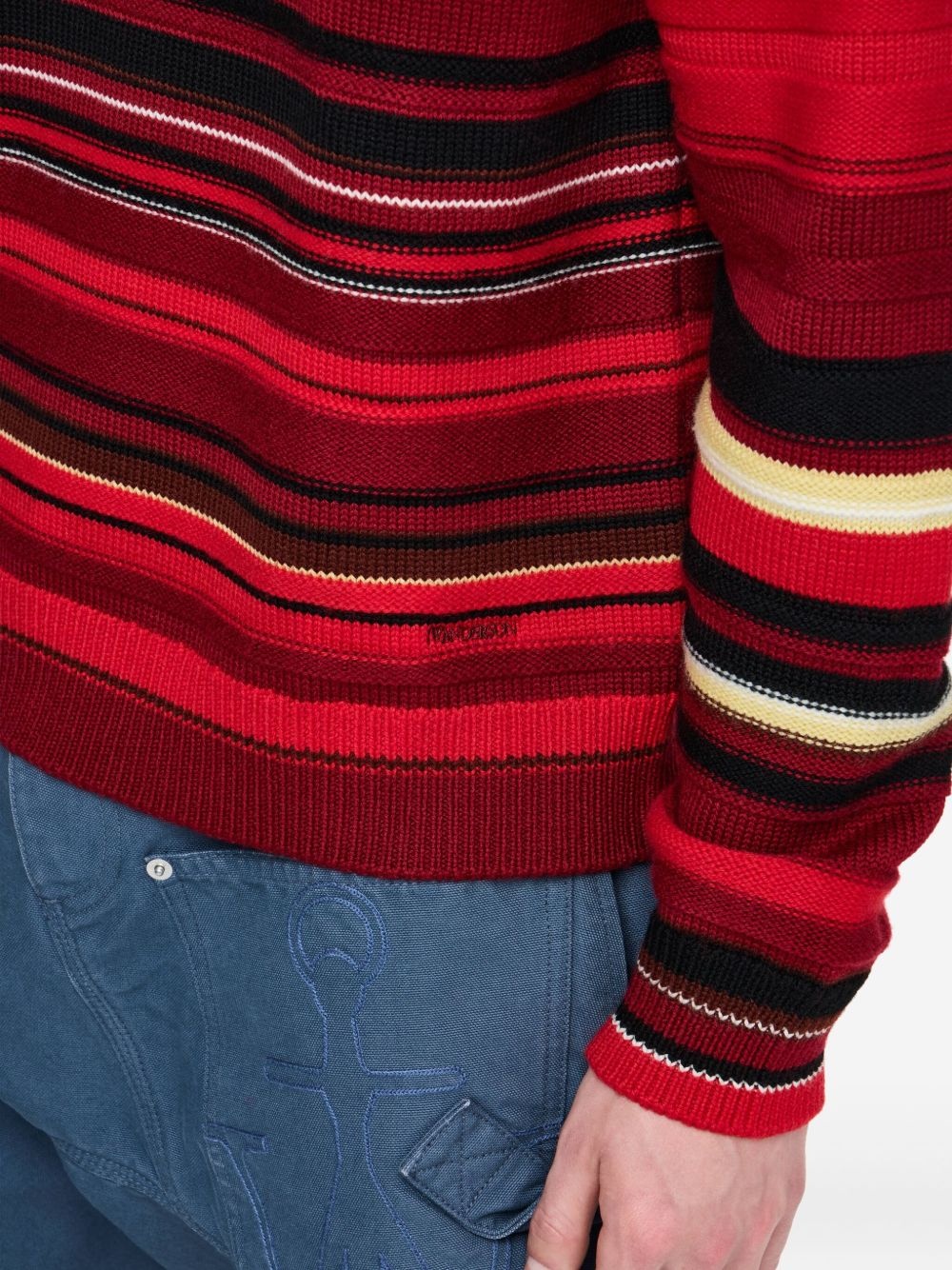 striped sweater - 4