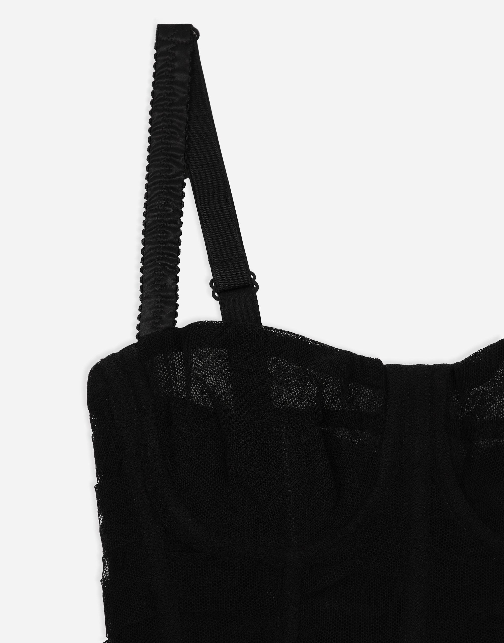 Draped tulle corset - 5