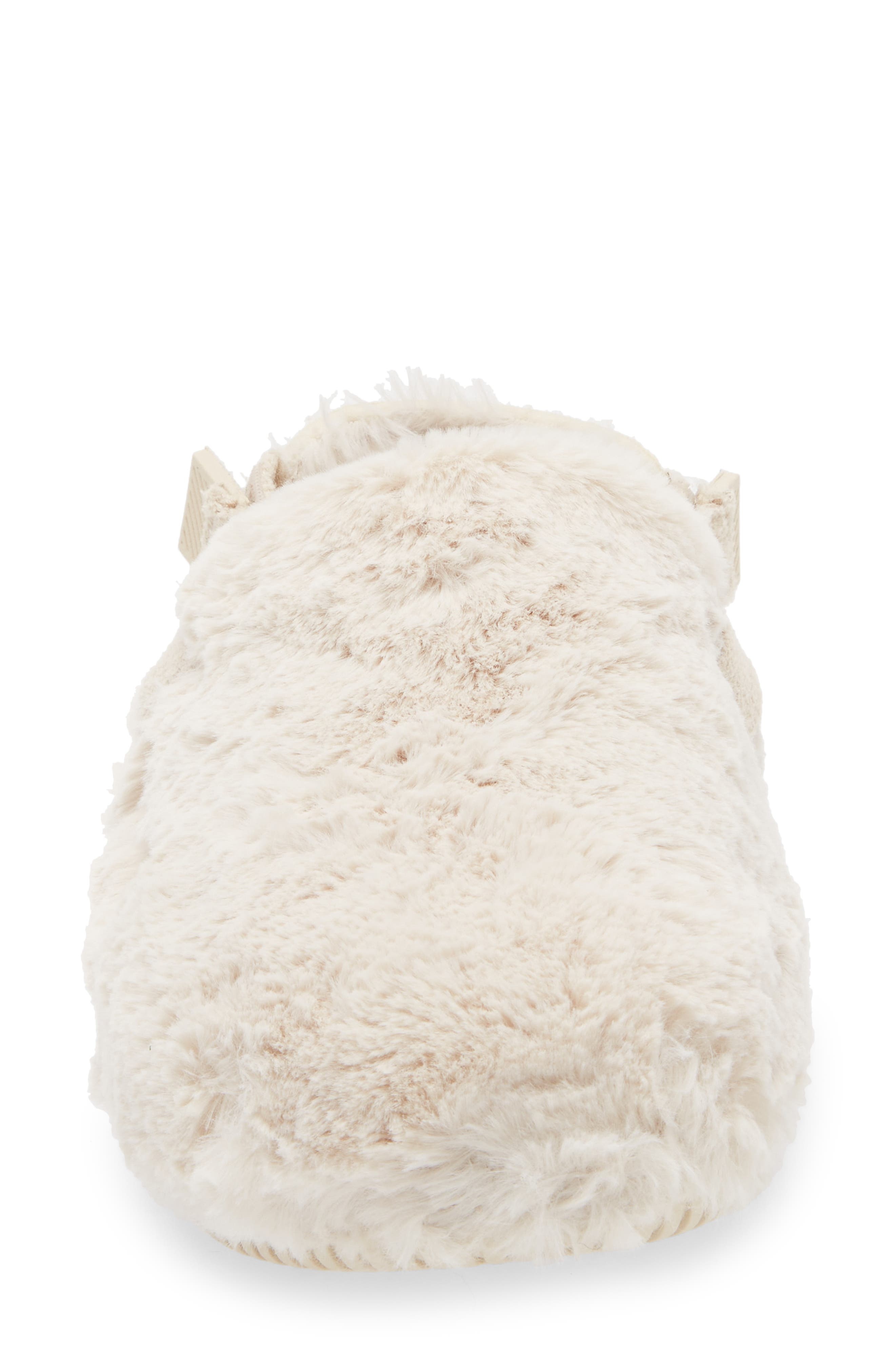 Nike Calm Faux Fur Mule in Sand Drift/Sand at Nordstrom - 4