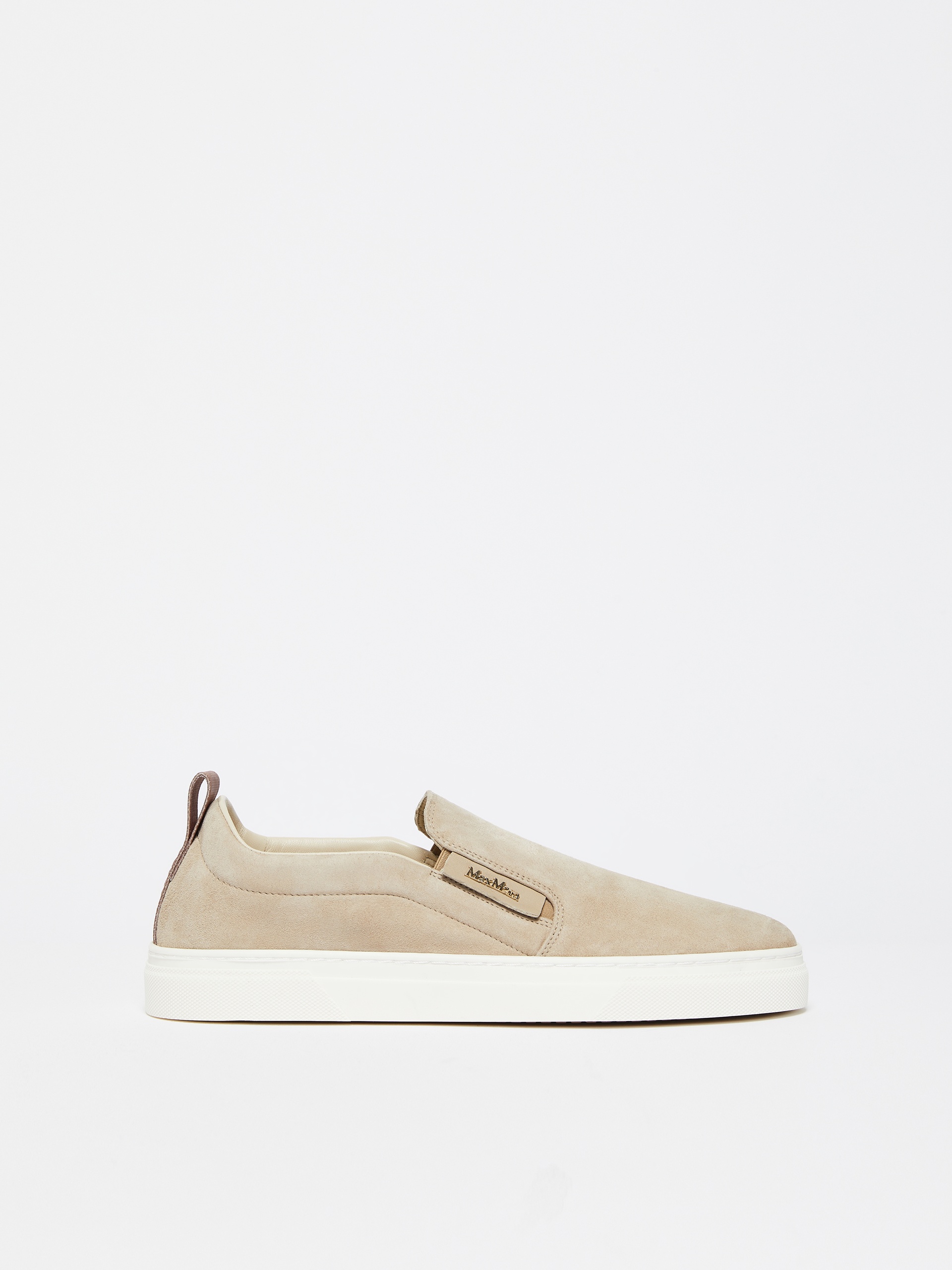 TIA Suede slip-ons - 1