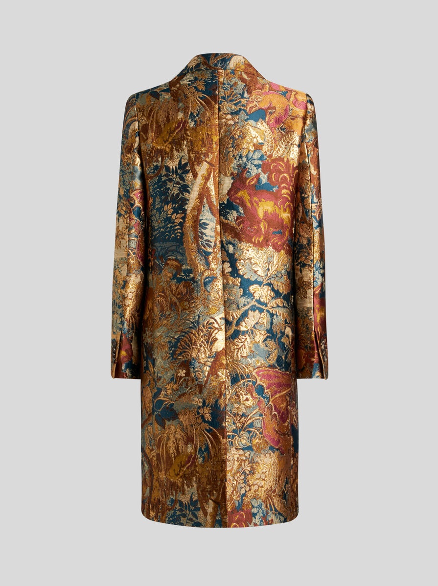JACQUARD COAT - 2