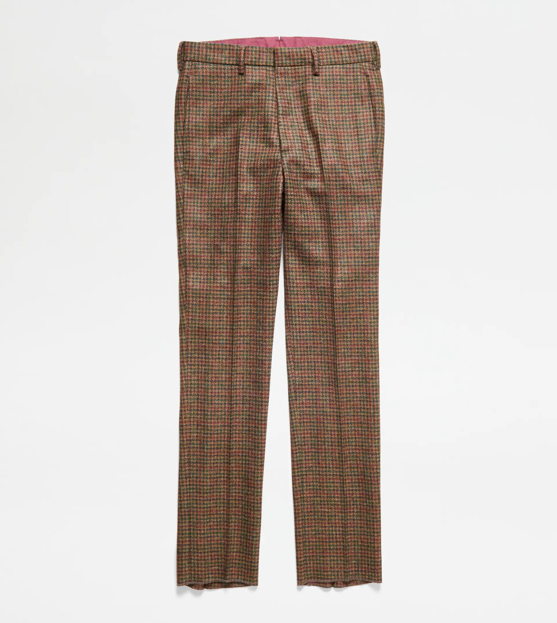 CLASSIC SHETLAND TROUSERS - BROWN, RED - 1