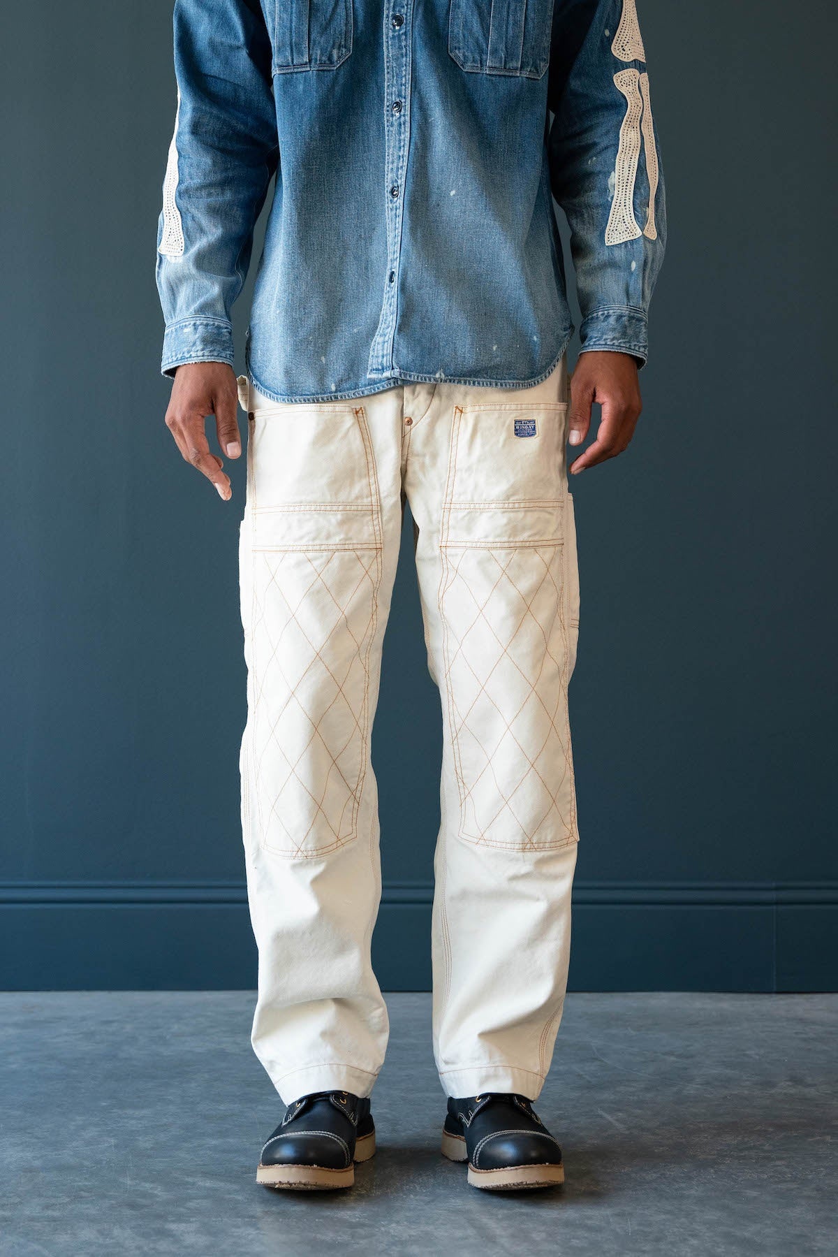 Kapital 11.5oz Denim Lumber Pants | Indigo | Canoe Club 5