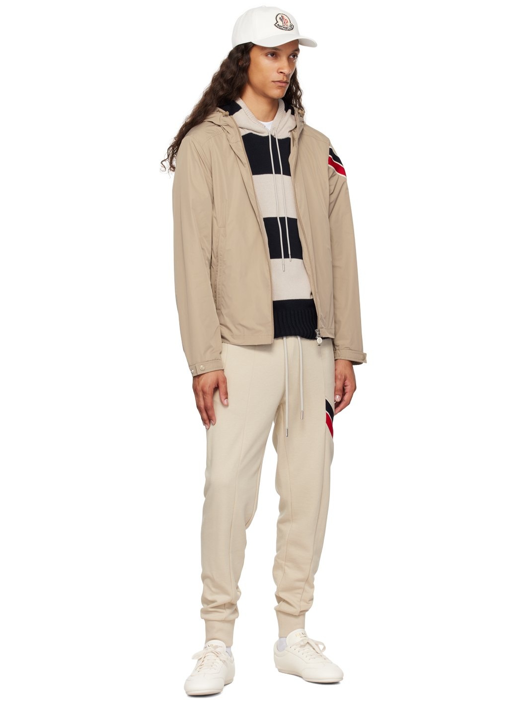 Gray Stripe Sweatpants - 5