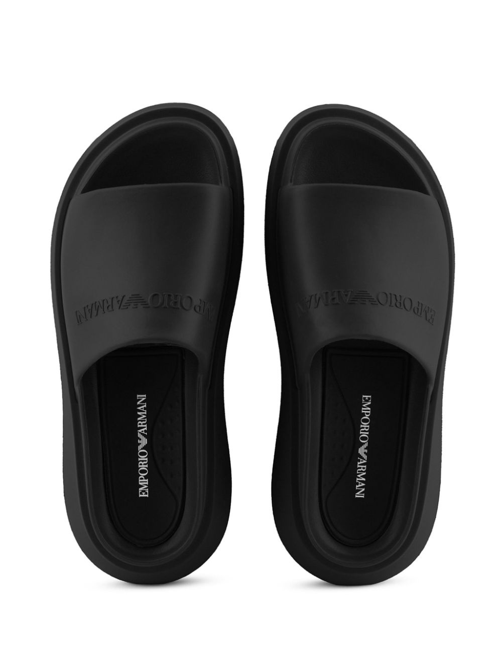 logo-embossed flatform slides - 4