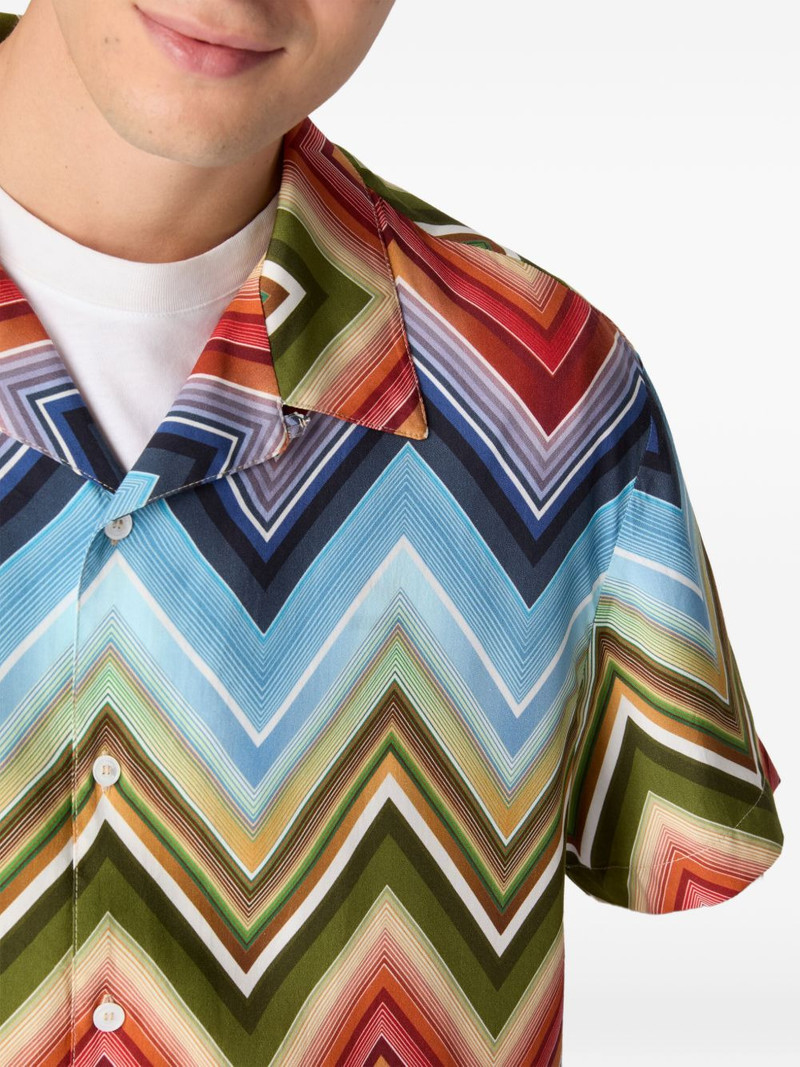 Missoni zigzag-pattern shirt outlook