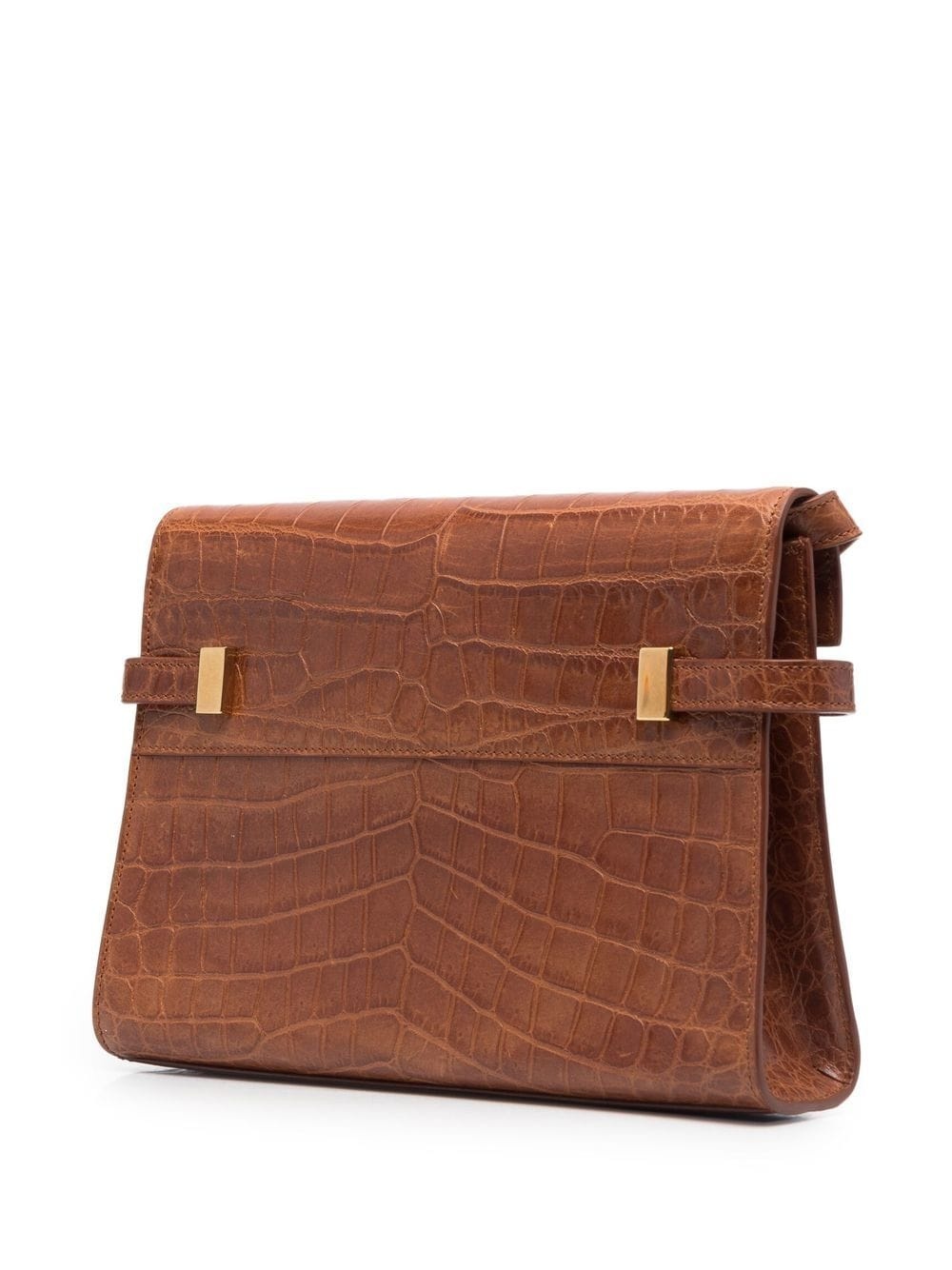 Manhattan croc-effect shoulder bag - 3