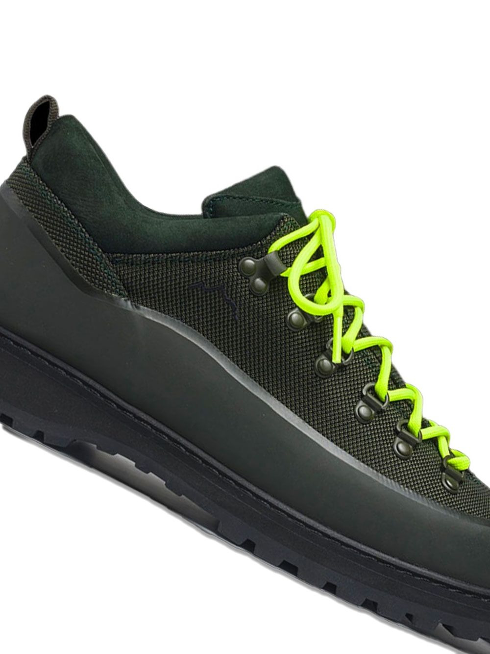 lace-up mesh sneakers - 2