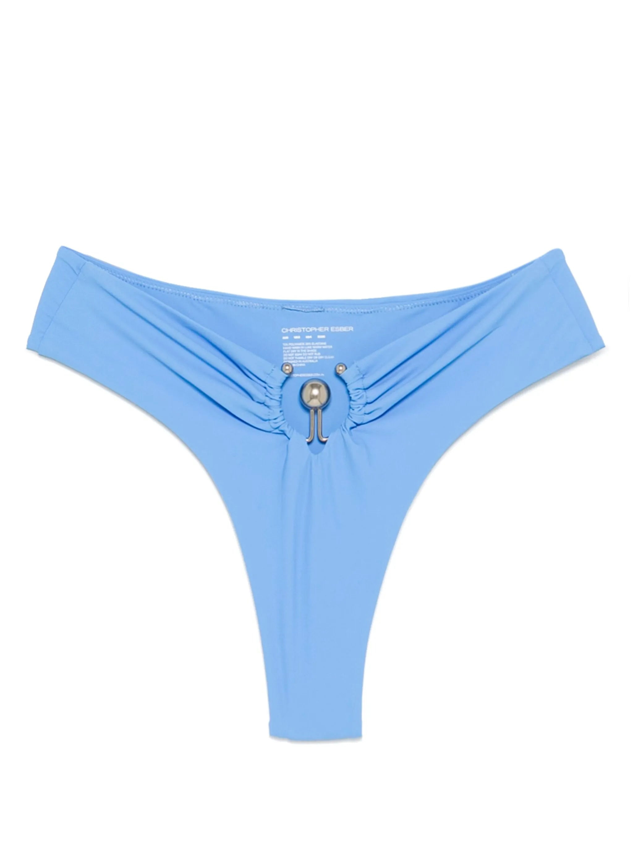 Ruched Orbit bikini bottoms - 1