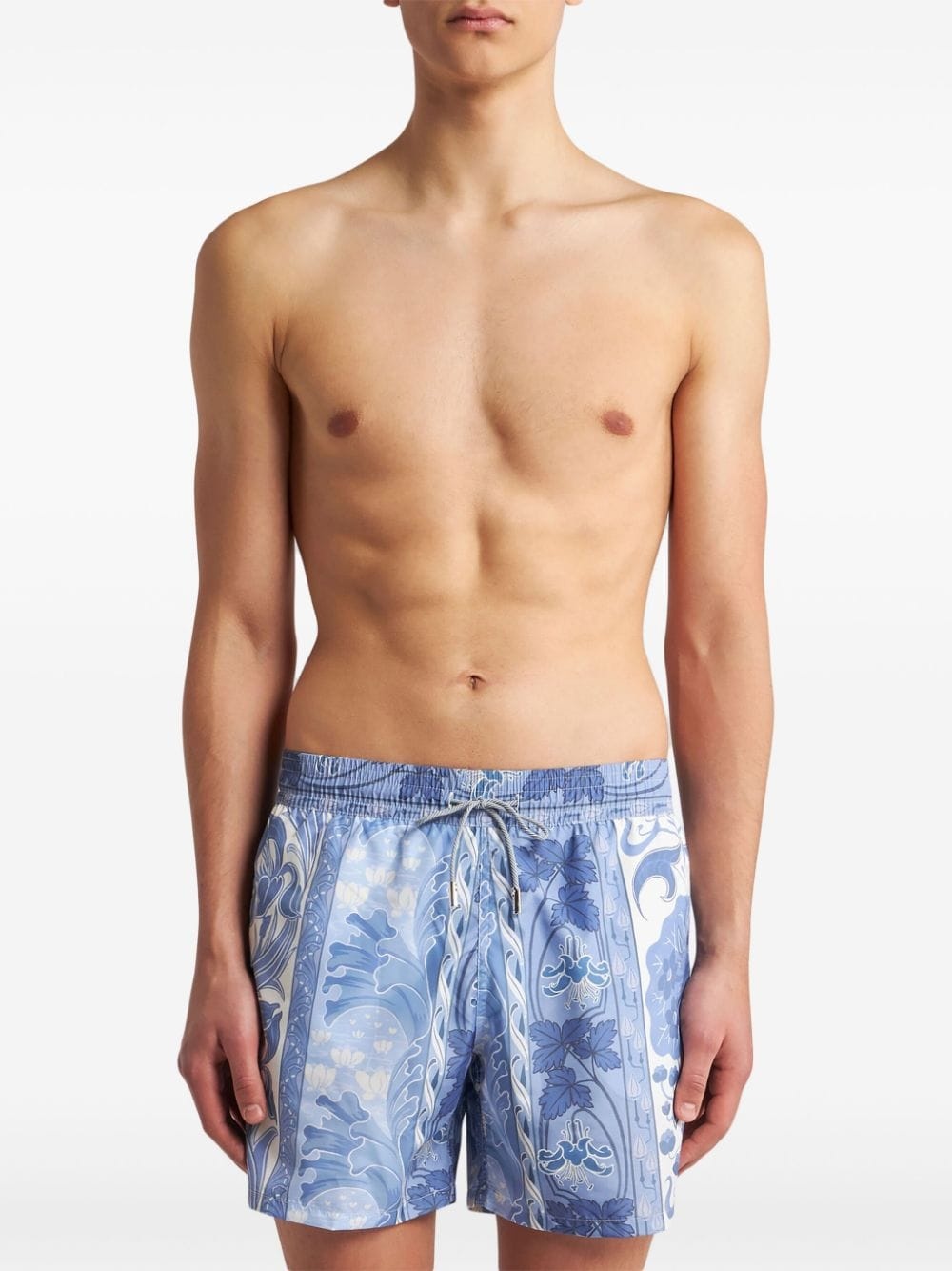 graphic-print swim shorts - 3