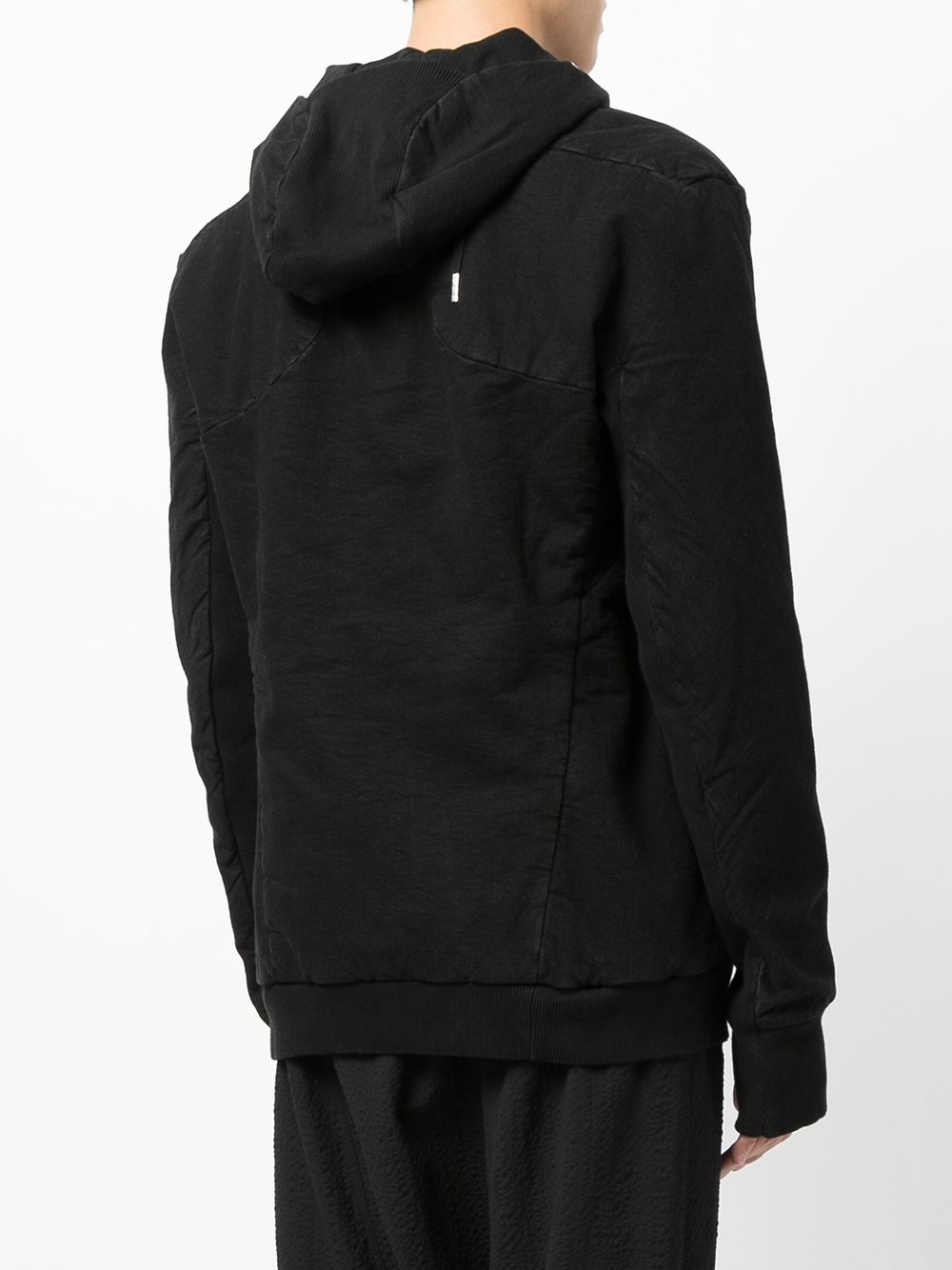 zipped hooded jacket - 4