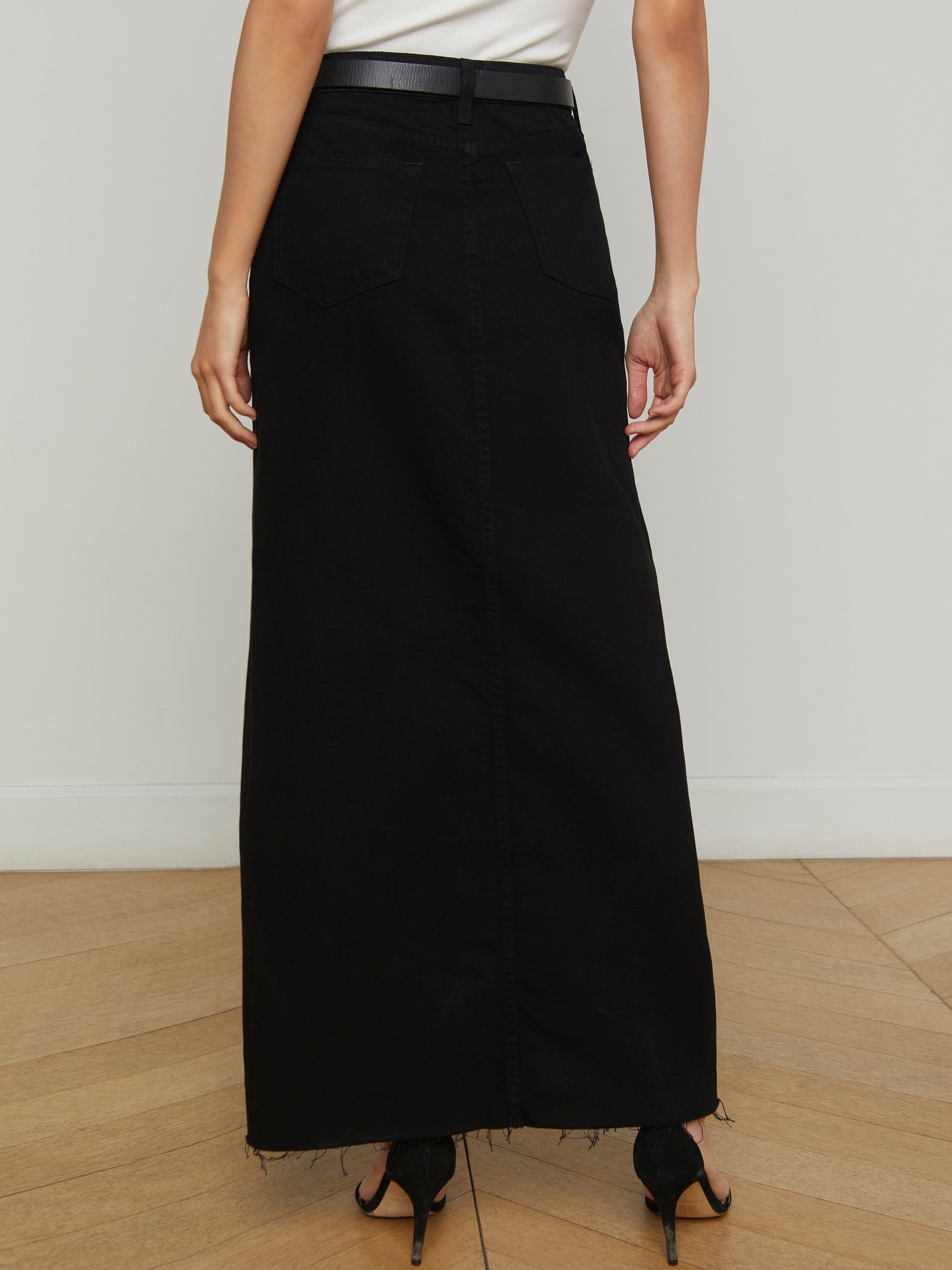 Rysa Denim Maxi Skirt - 5