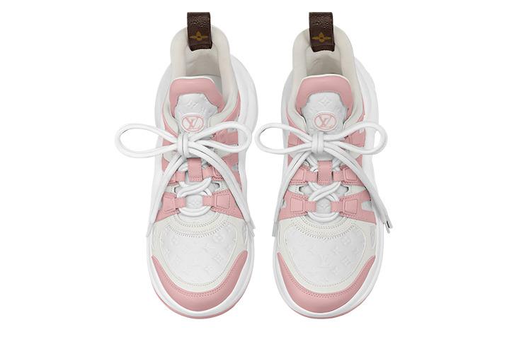 (WMNS) LOUIS VUITTON LV Archlight Sneakers 'White Pink' 1ABP72 - 3