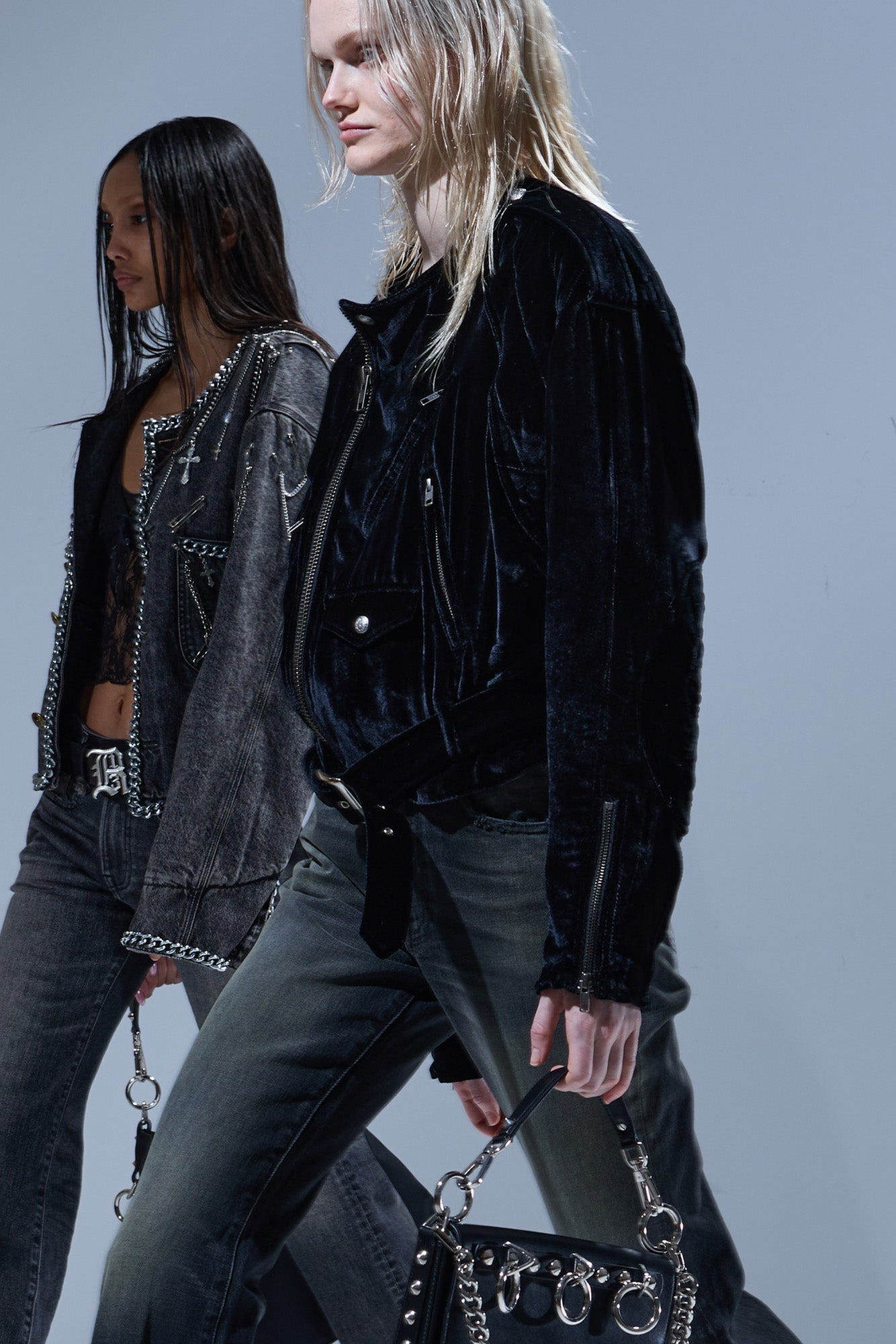 OVERSIZED MOTO JACKET - 5