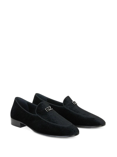 Giuseppe Zanotti logo-plaque Rudolph loafers outlook