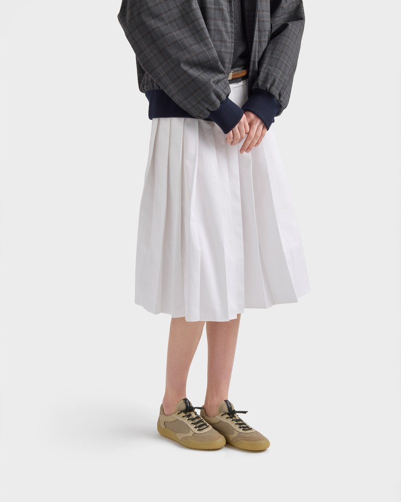 Prada Speedrock mesh fabric sneakers outlook