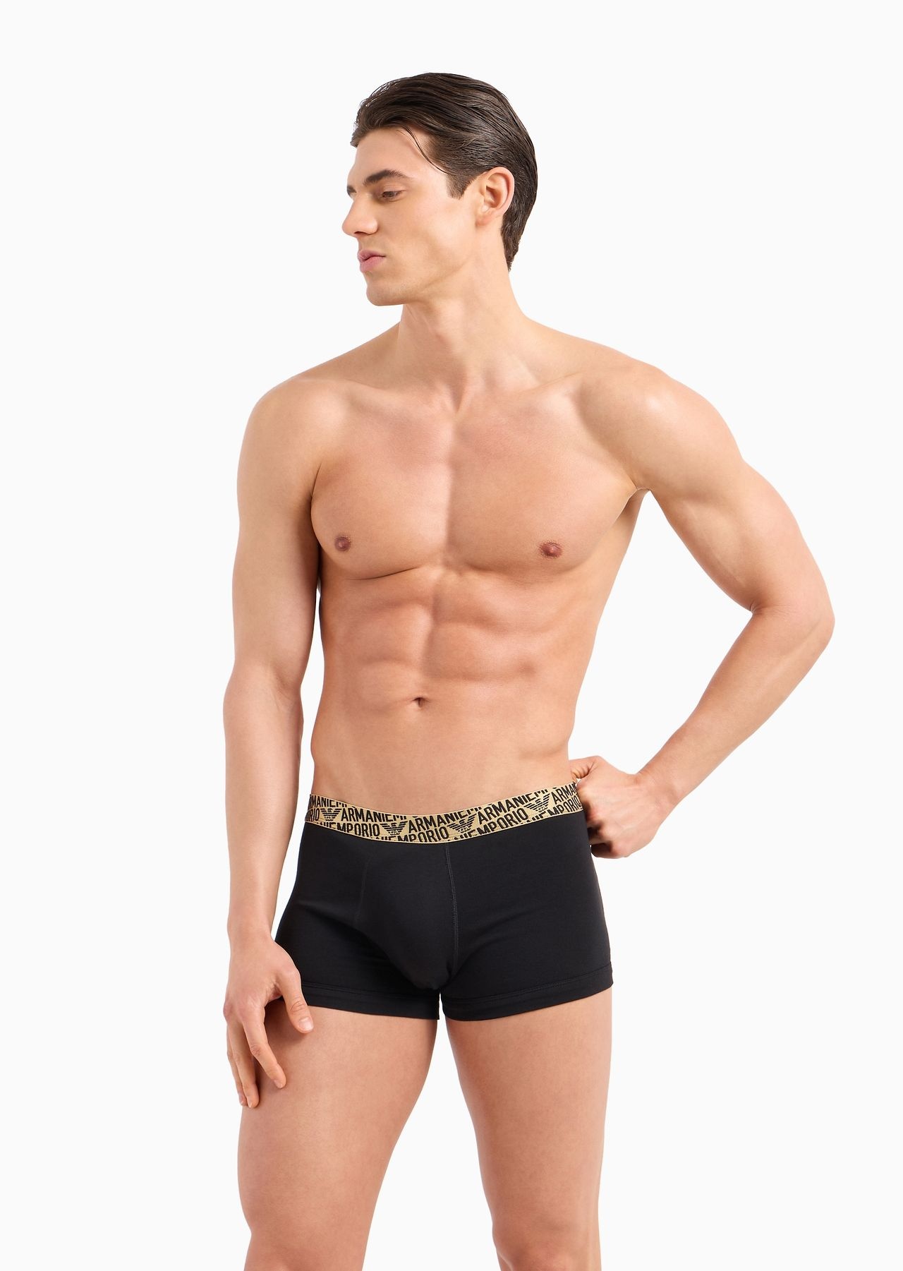 Two-pack of ASV all-over shiny logoband boxer briefs - 2