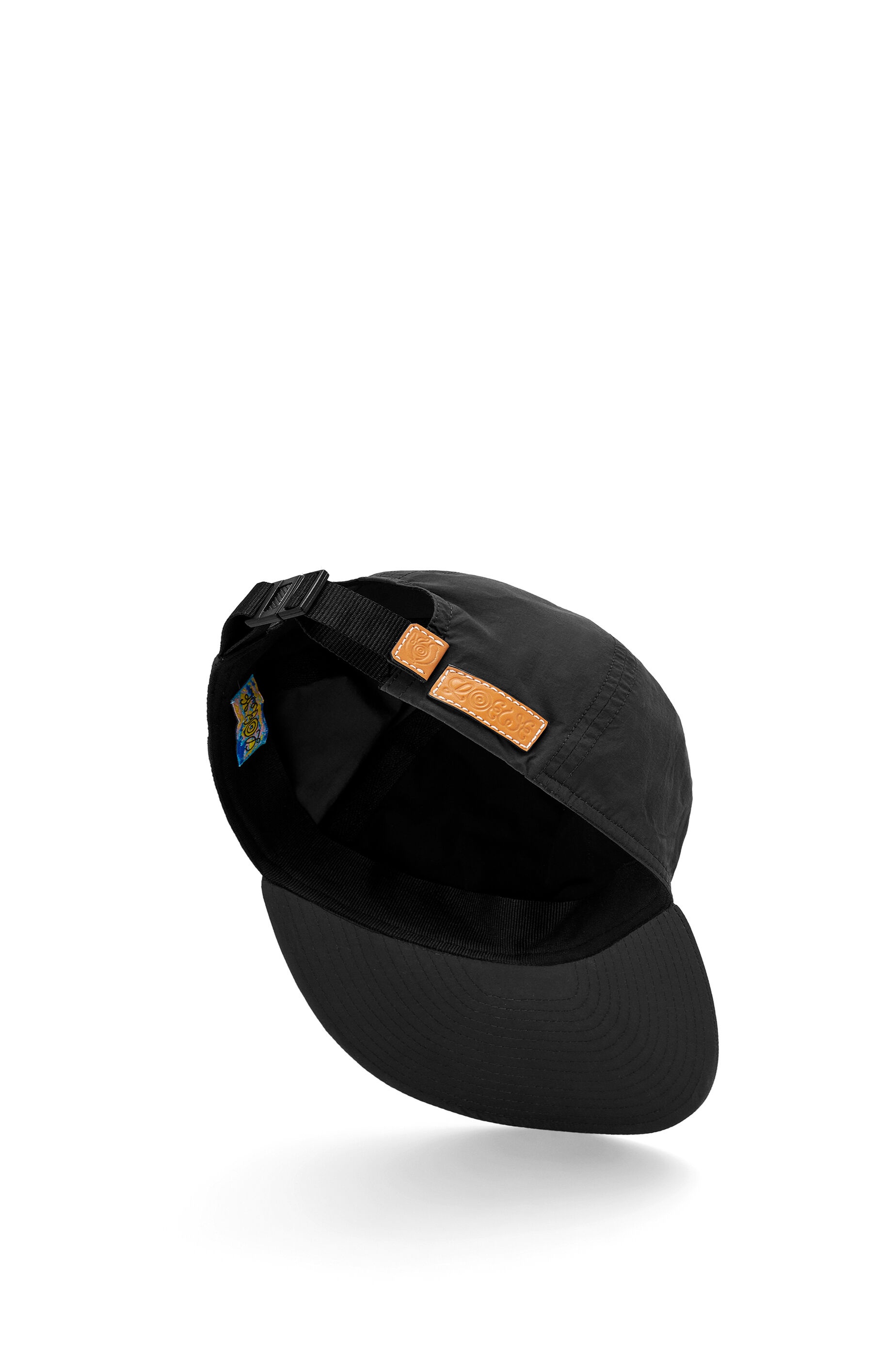 Long visor cap in recycled nylon - 4