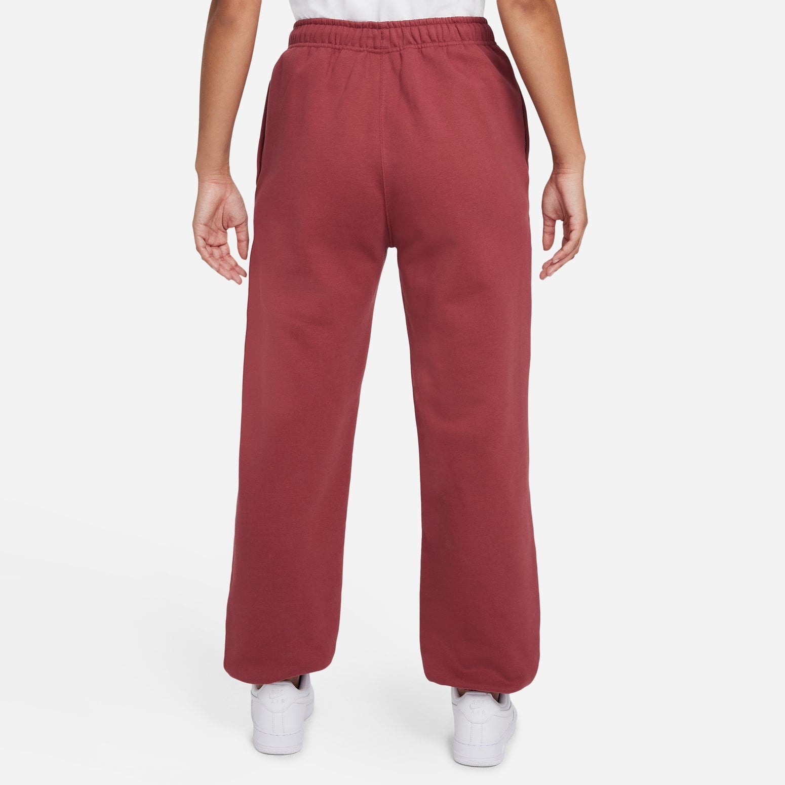 (WMNS) Nike Solo Swoosh Sweatpants 'Cedar' CW5565-661 - 2